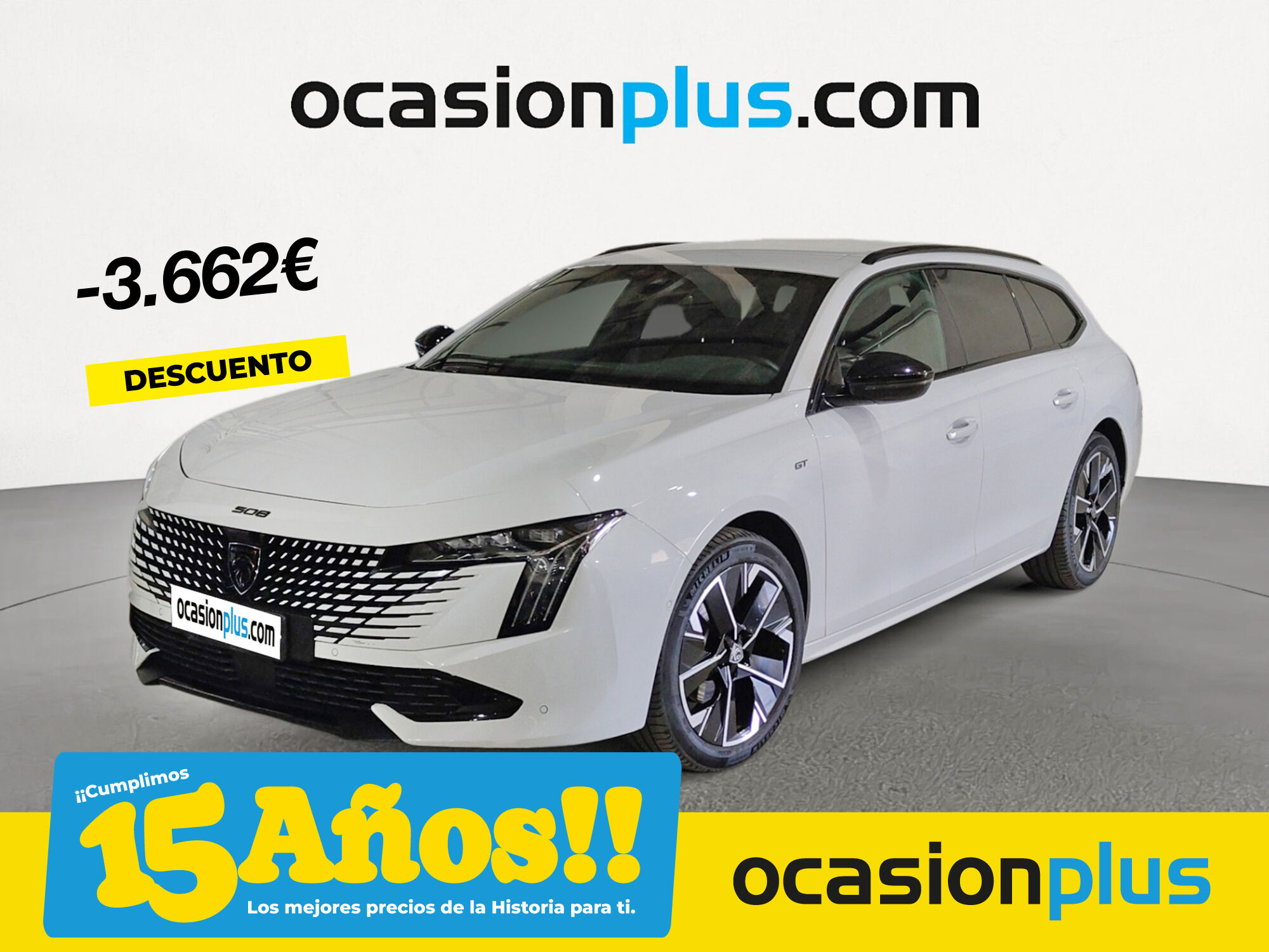 PEUGEOT 508 (BlueHDi 130 S&S GT EAT8 96 kW (130 CV)) en Madrid