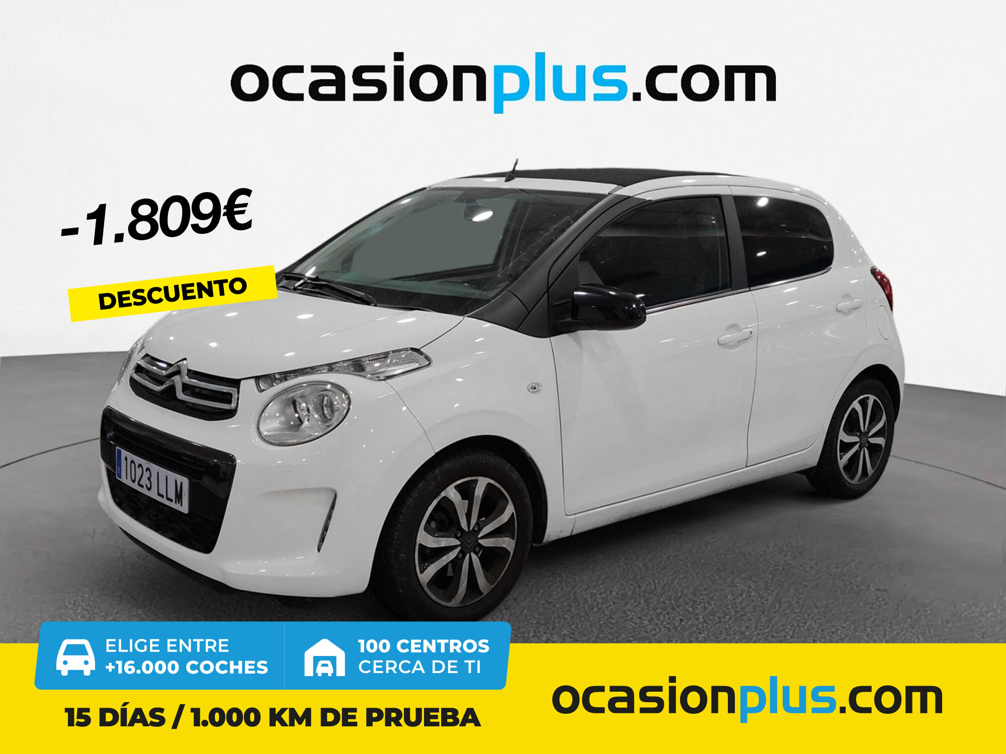 CITROEN C1 (1.0 VTi Airscape Shine 53 kW (72 CV)) en Madrid