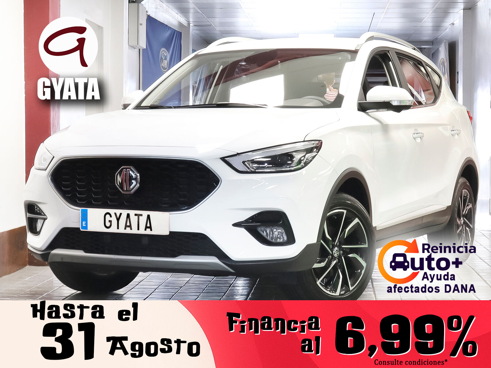 MG ZS (1.5 Luxury 78 kW (106 CV)) en Madrid