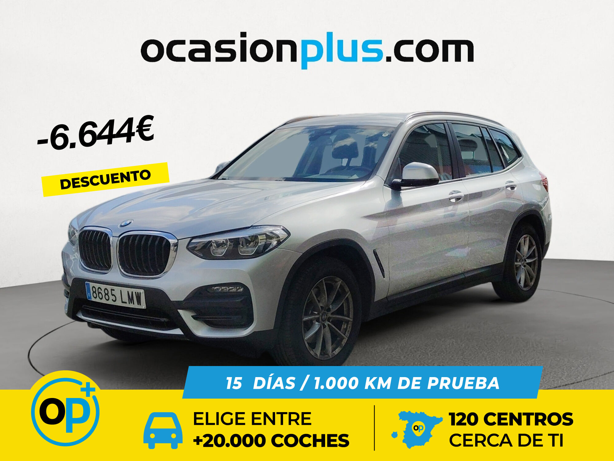 BMW X3 (xDrive20i 135 kW (184 CV)) en Madrid