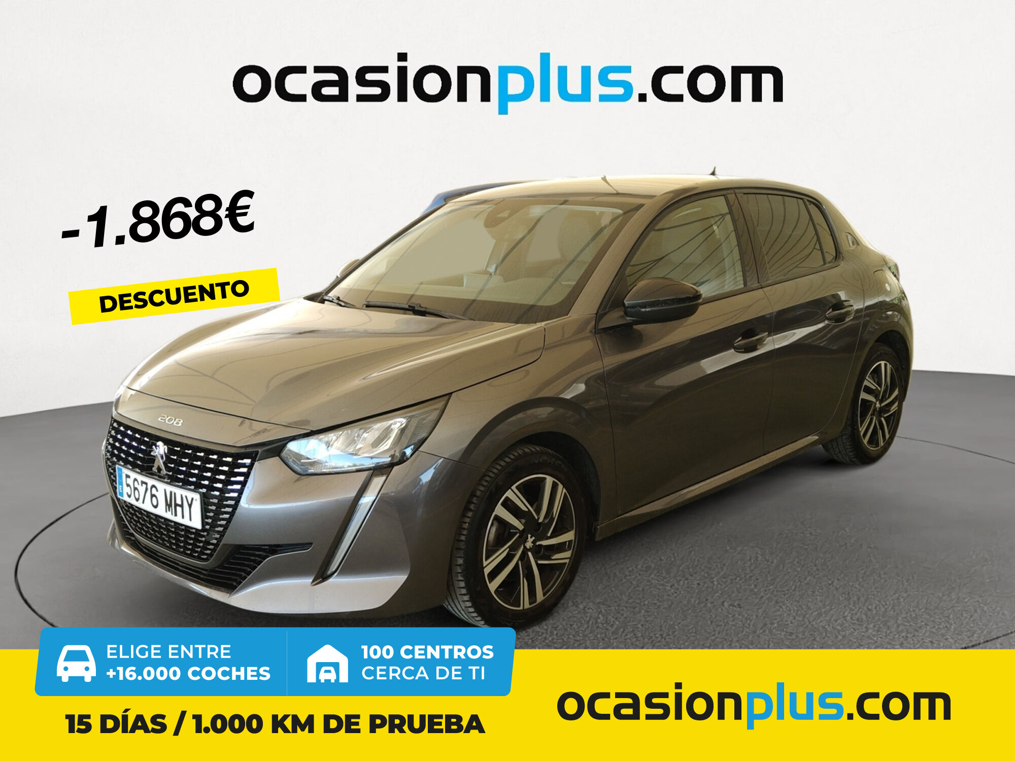 PEUGEOT 208 (PureTech 100 Allure 75 kW (100 CV)) en Madrid