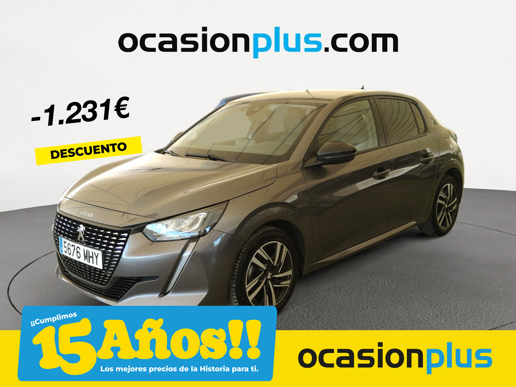 PEUGEOT 208 (PureTech 100 Allure 75 kW (100 CV)) en Madrid