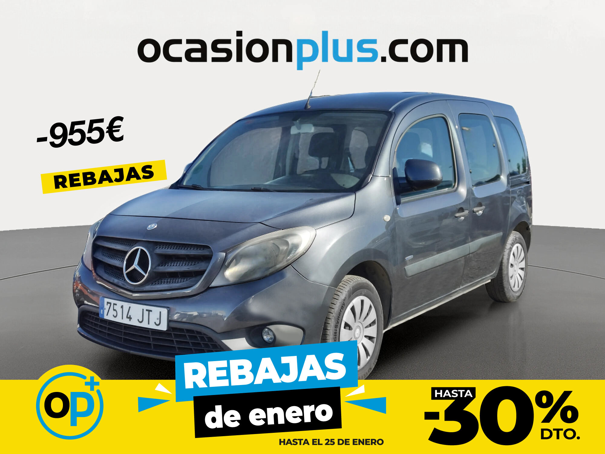 MERCEDES Citan (Combi 109 CDI Tourer Select Largo 66 kW (90 CV)) en Madrid