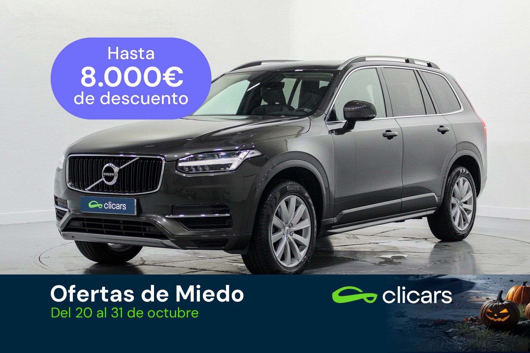 VOLVO XC90 (XC90 D5 Momentum 5pl. AWD 235 Aut.) en Madrid