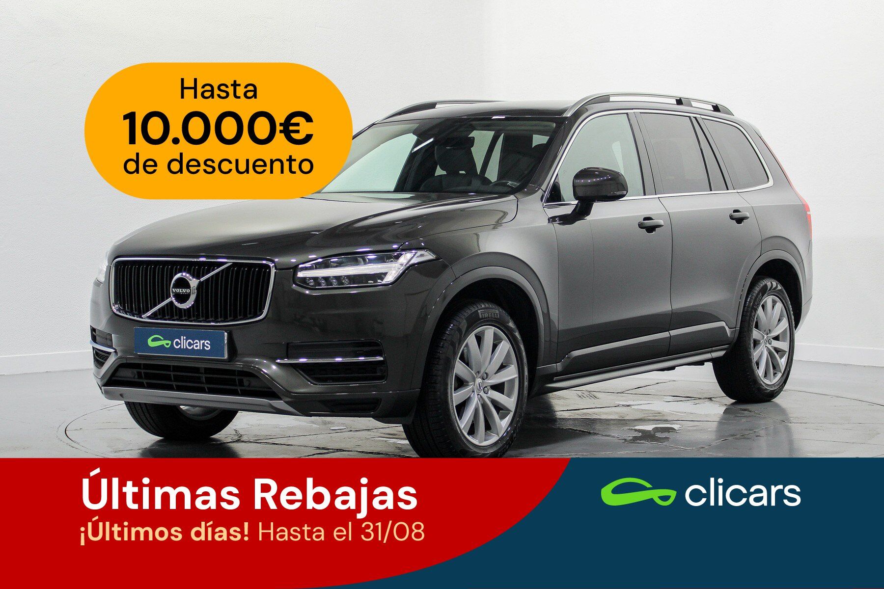 VOLVO XC90 (XC90 D5 Momentum 5pl. AWD 235 Aut.) en Madrid