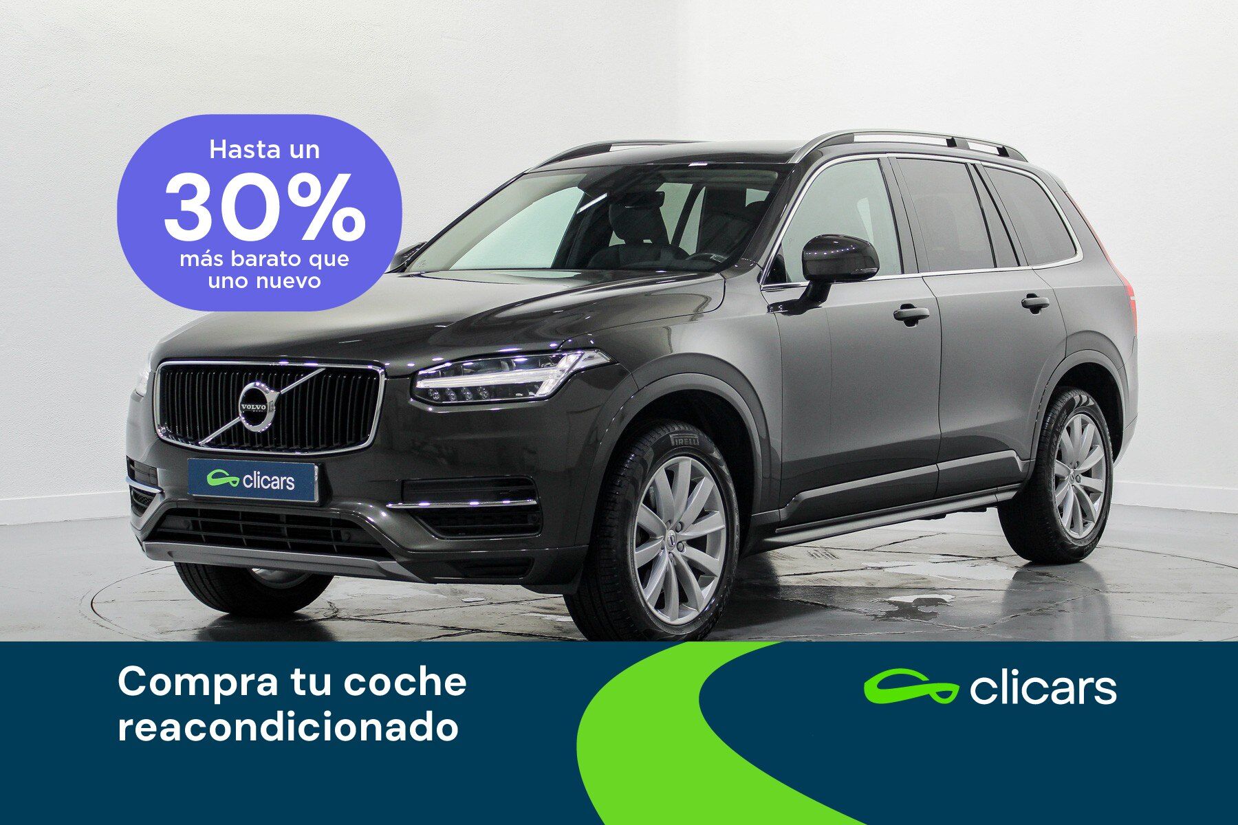 VOLVO XC90 (XC90 D5 Momentum 5pl. AWD 235 Aut.) en Madrid