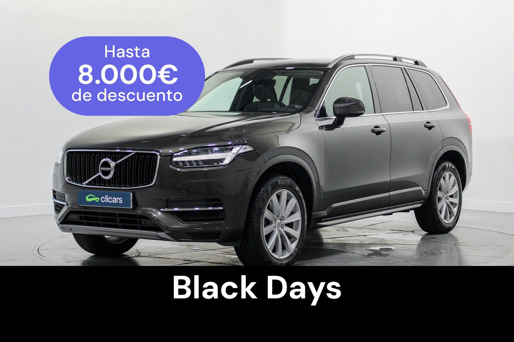 VOLVO XC90 (XC90 D5 Momentum 5pl. AWD 235 Aut.) en Madrid