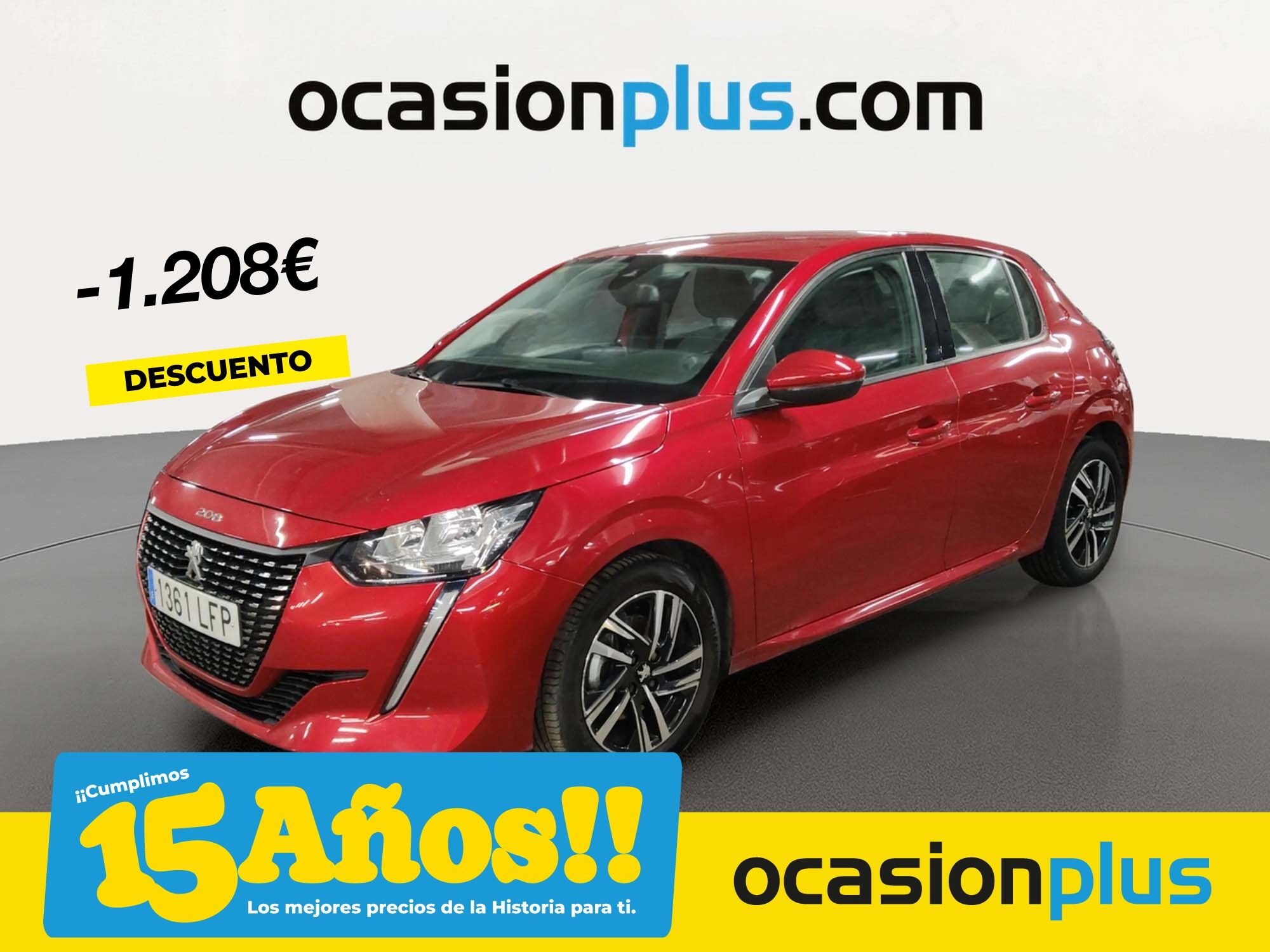 PEUGEOT 208 (PureTech 100 Allure 75 kW (100 CV)) en Madrid