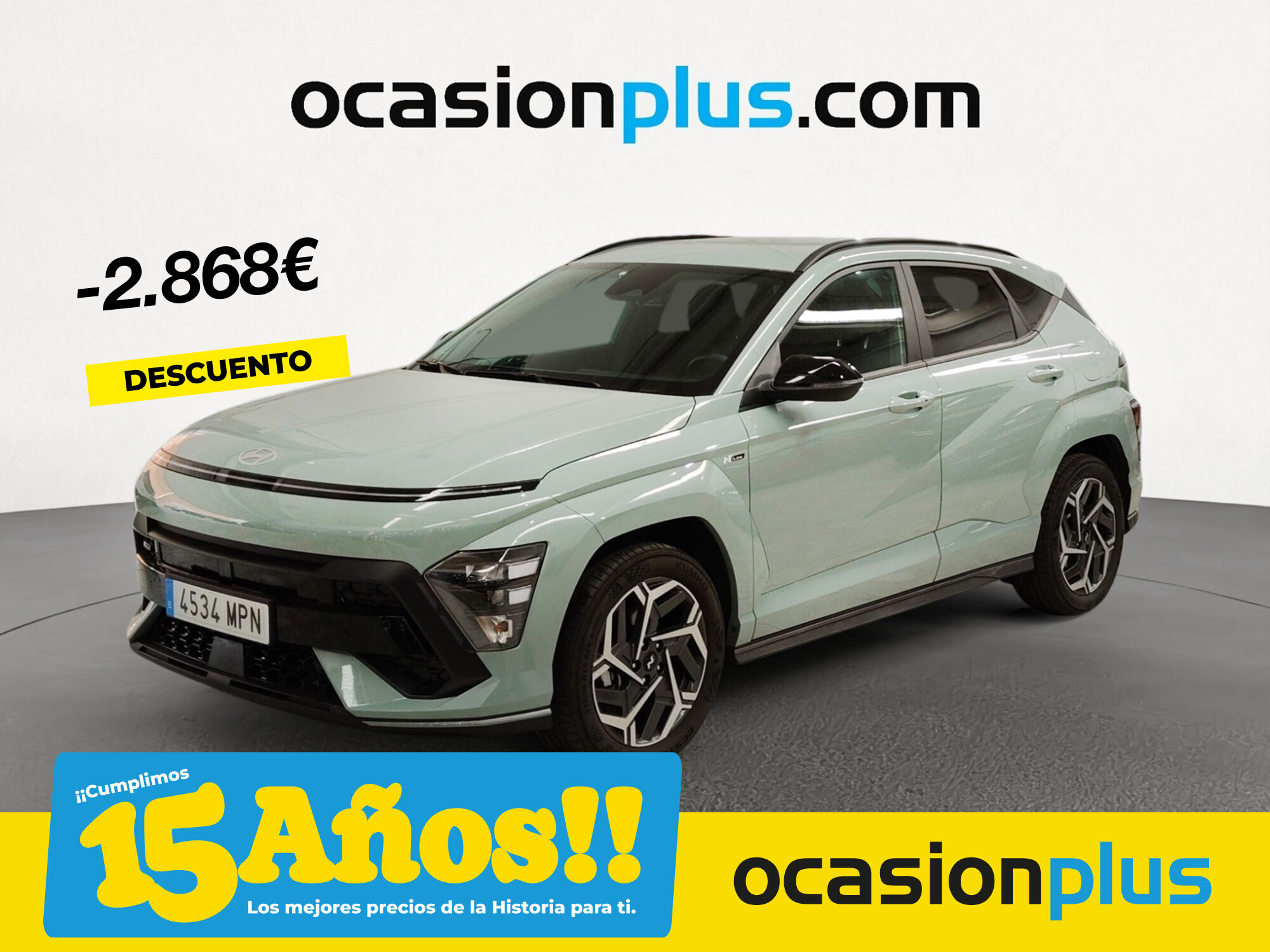 HYUNDAI Kona (1.6 GDI HEV N Line DCT 104 kW (141 CV)) en Madrid