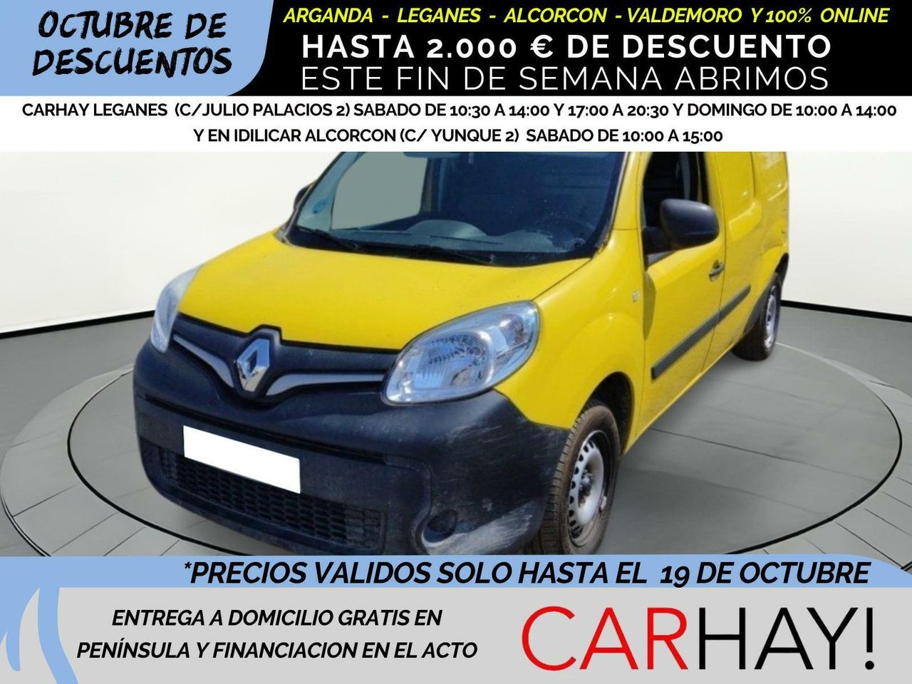 RENAULT Kangoo (2p Blue dCi 70 kW (95CV)) en Madrid
