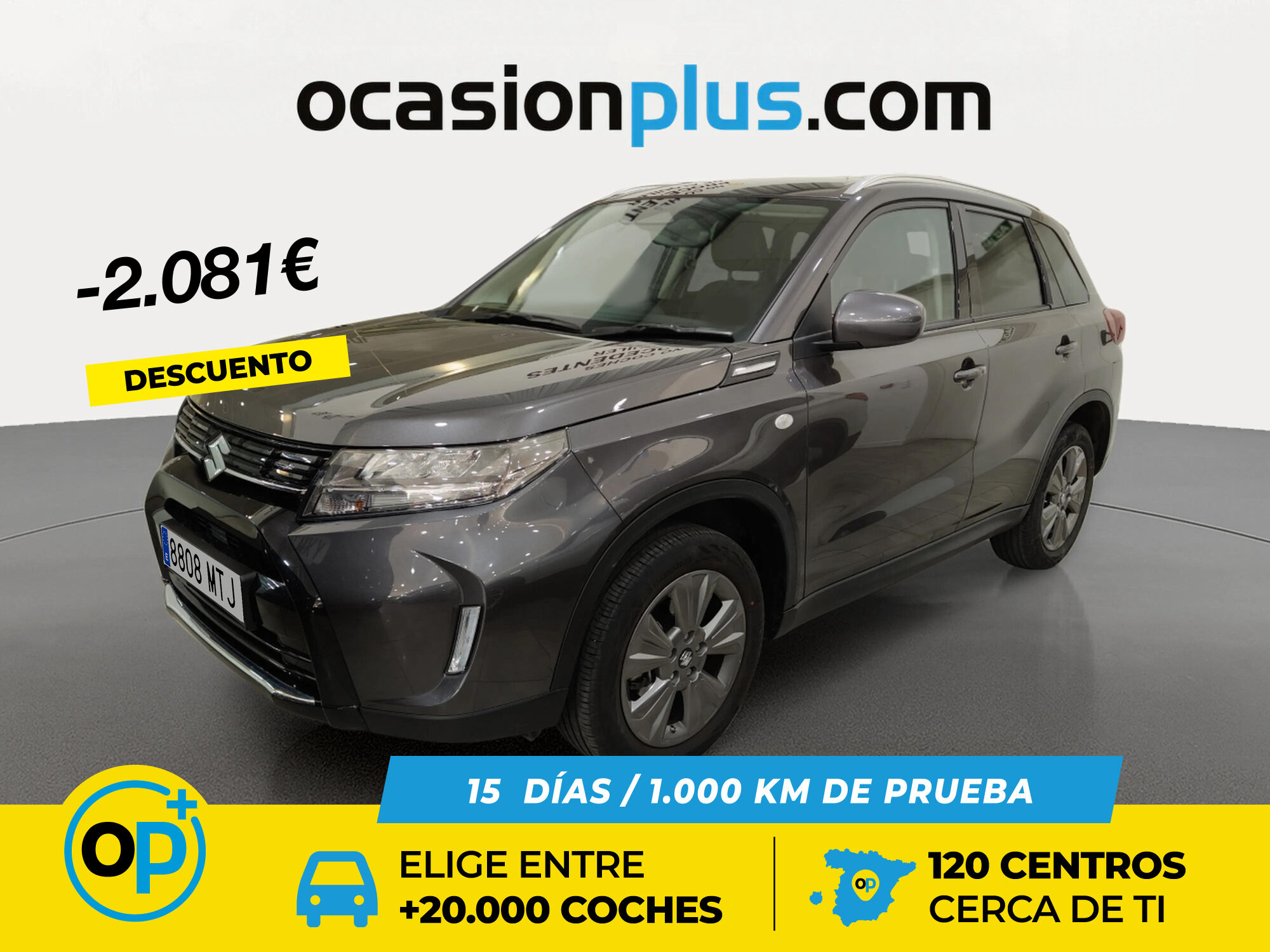 SUZUKI Vitara (1.4 Turbo Mild Hybrid GLE 95 kW (129 CV)) en Madrid