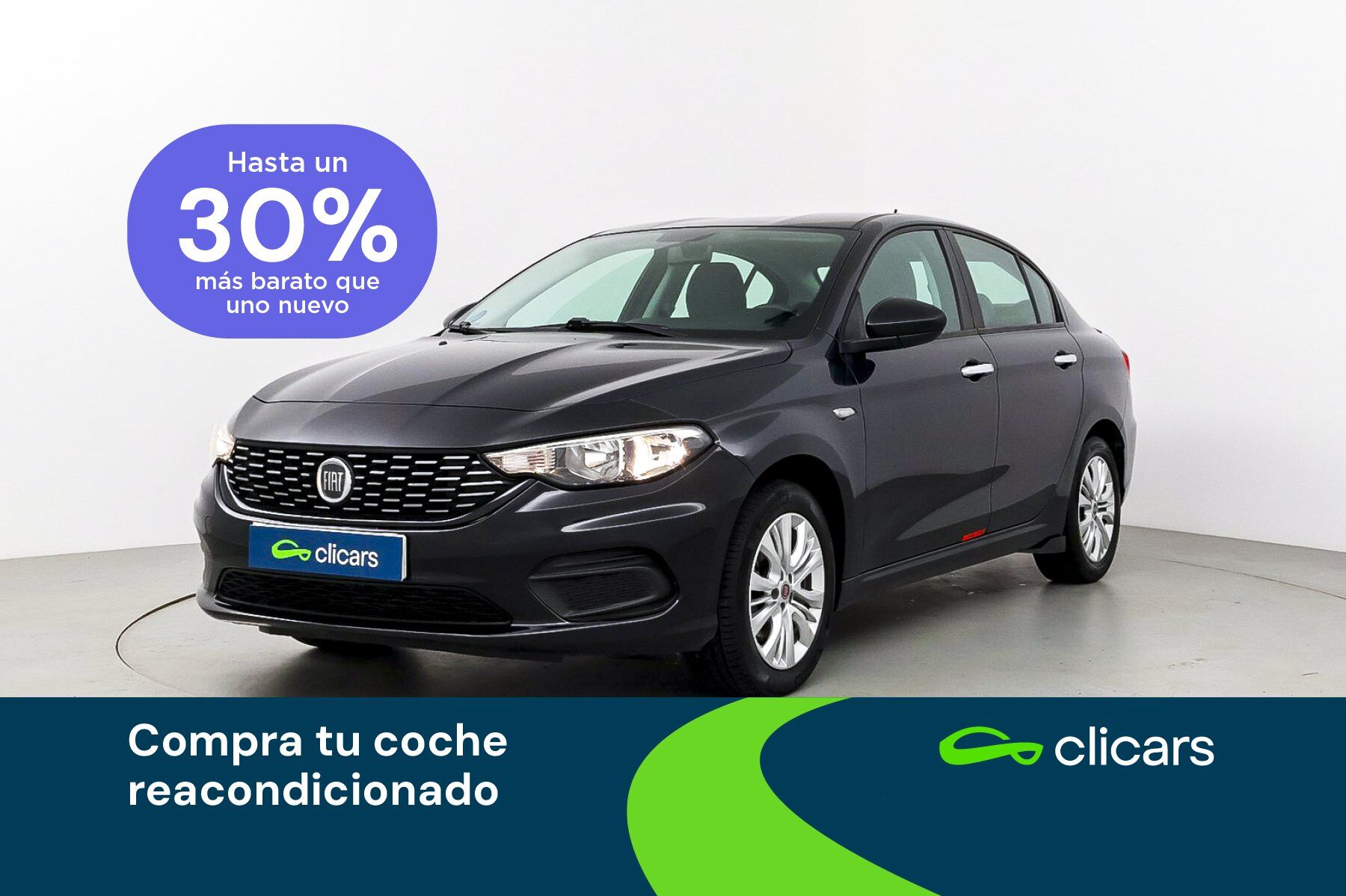 FIAT Tipo (Tipo Sedán 1.4 T-Jet Gasolina/GLP Easy) en Madrid