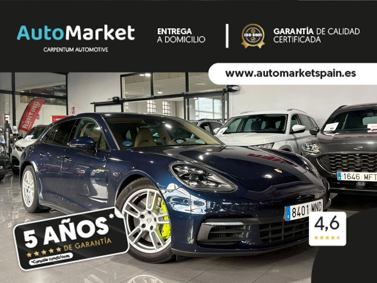 PORSCHE Panamera (Sport Turismo 2.9i E-Hybrid) en Lugo