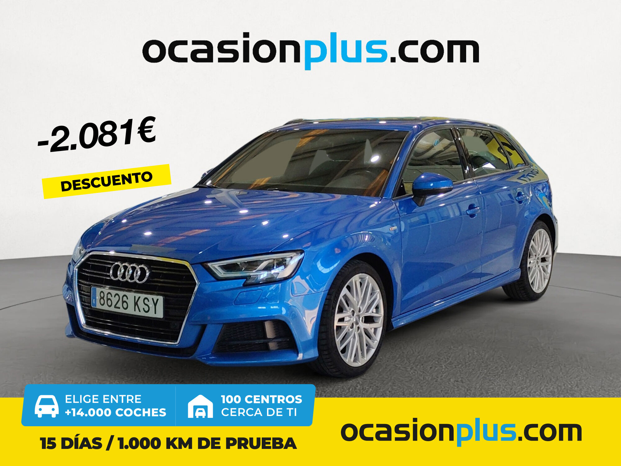 AUDI A3 (S line 30 TDI 85 kW (116 CV)) en Madrid