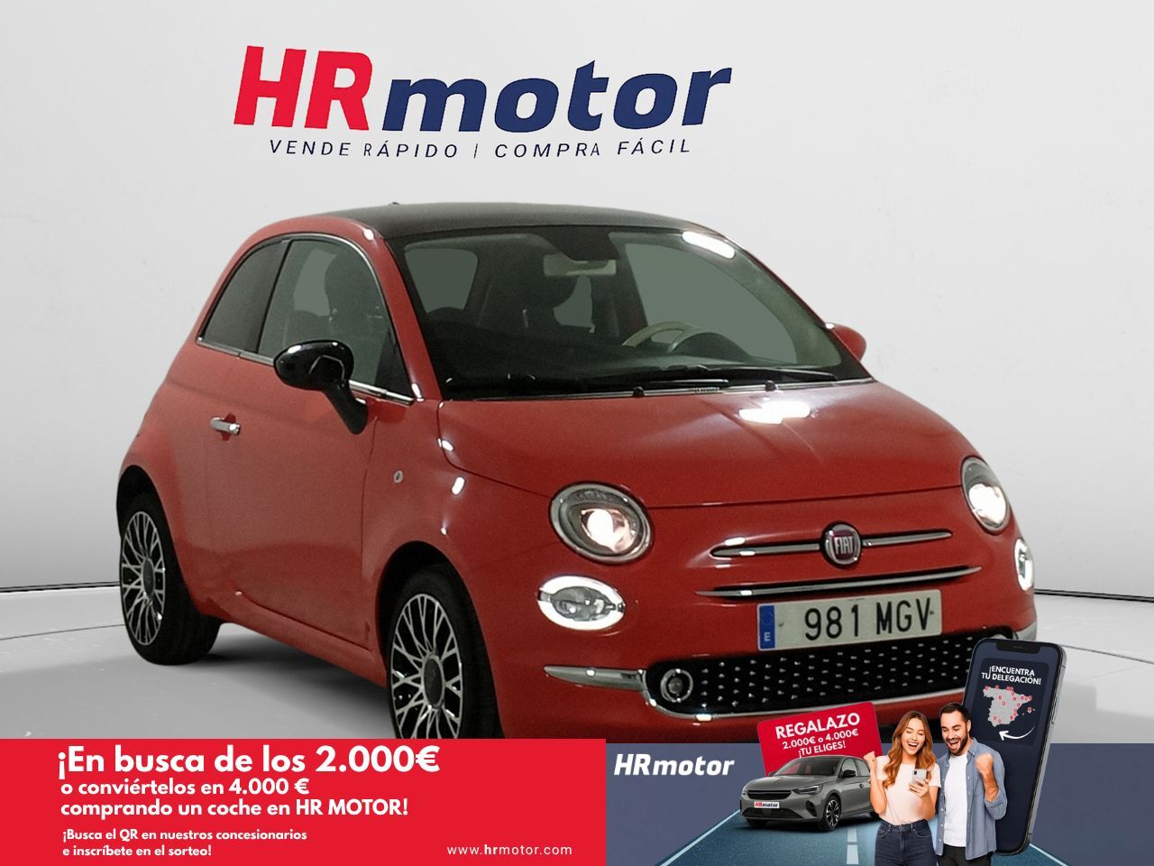 FIAT 500 (1.0 Mild Hybrid Monotrim) en Madrid