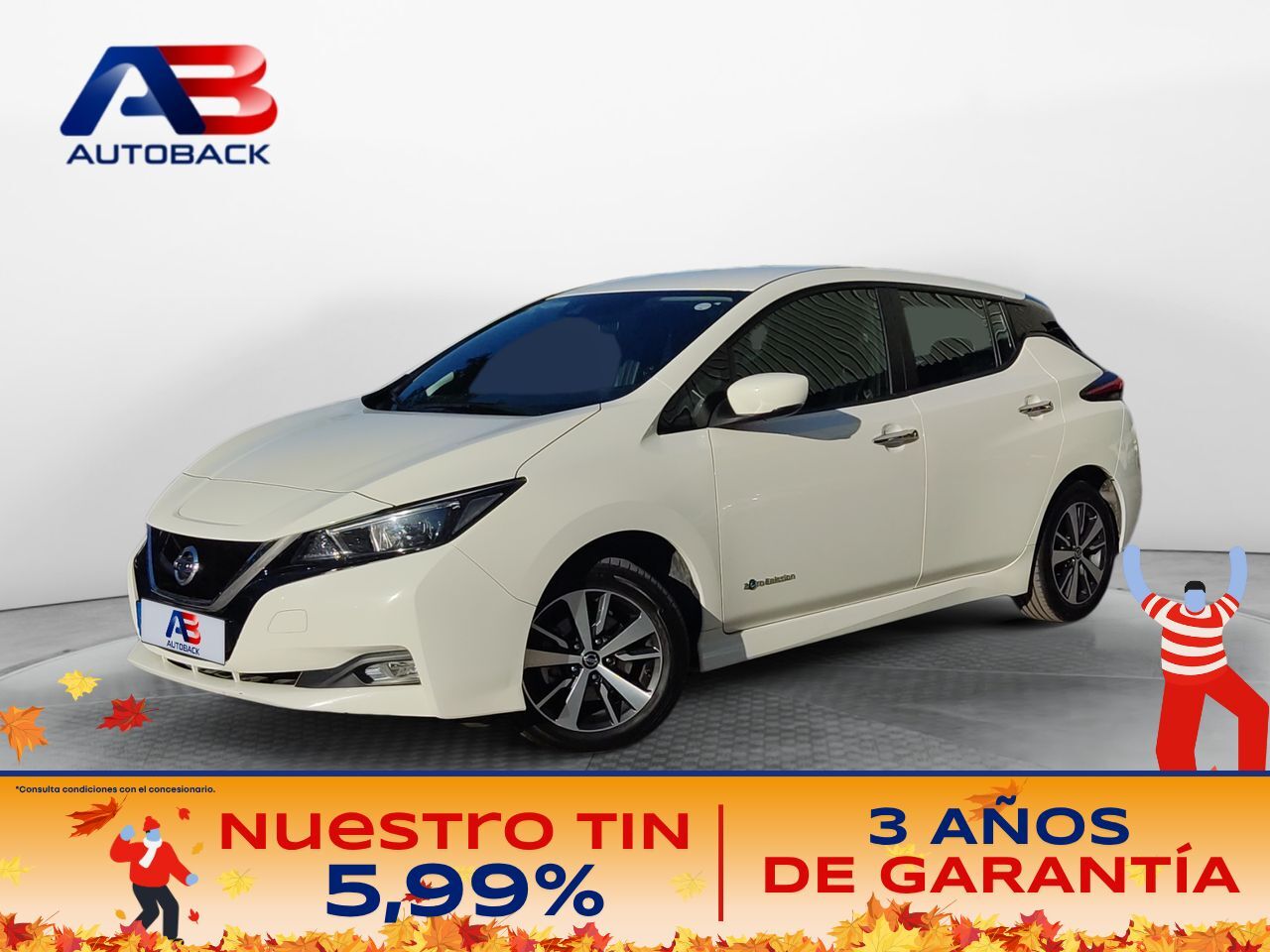 NISSAN Leaf (40kWh Acenta) en Madrid