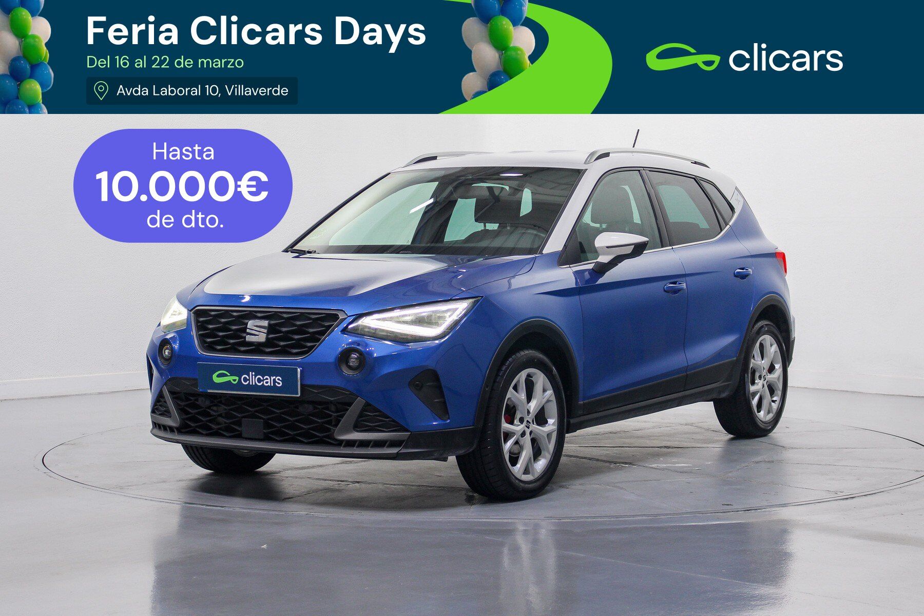 Foto del SEAT Arona 1.5 TSI S&S FR DSG7 150