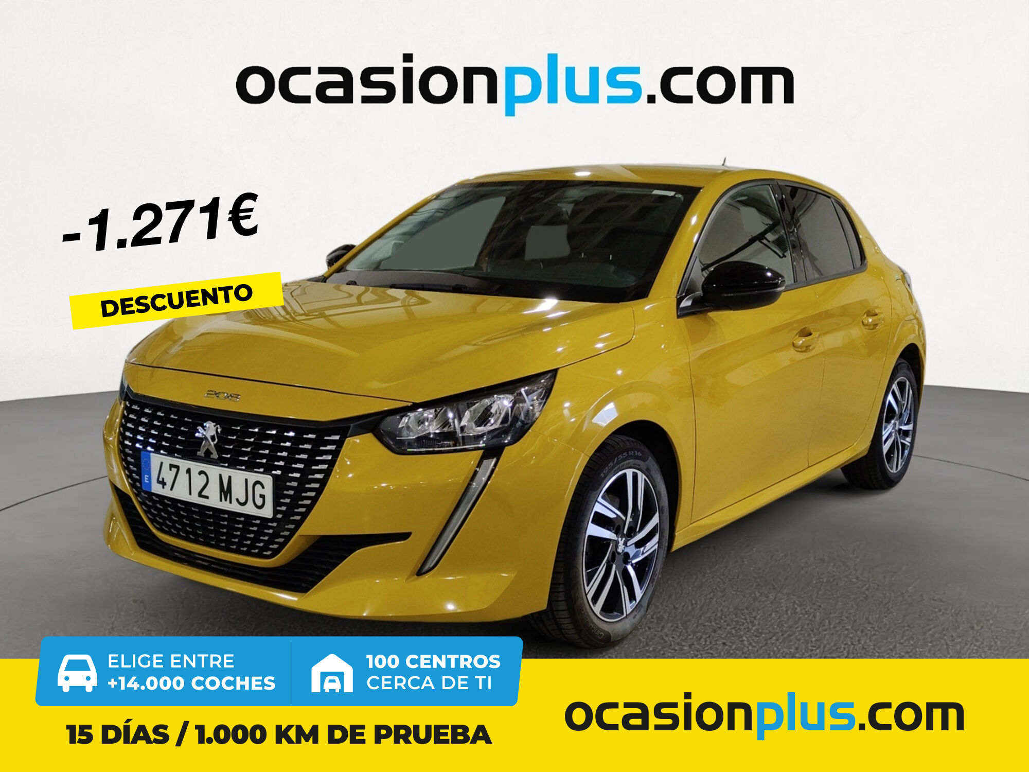 PEUGEOT 208 (PureTech 100 Allure 75 kW (100 CV)) en Madrid