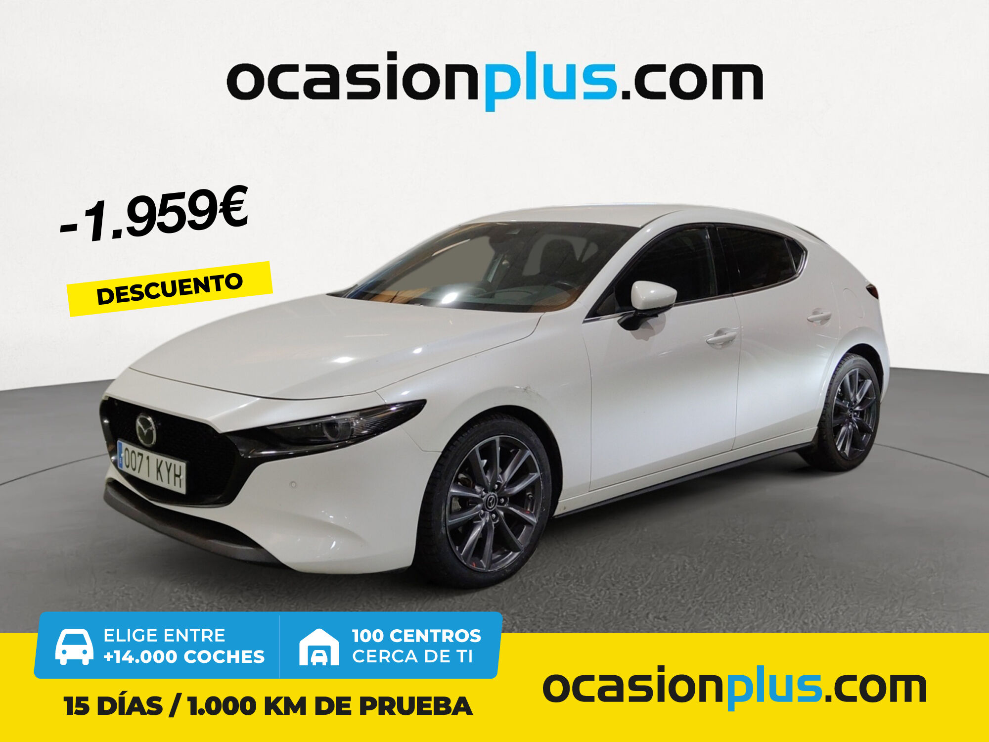 MAZDA Mazda3 (2.0 SKYACTIV-G Zenith 89 kW (122 CV)) en Madrid