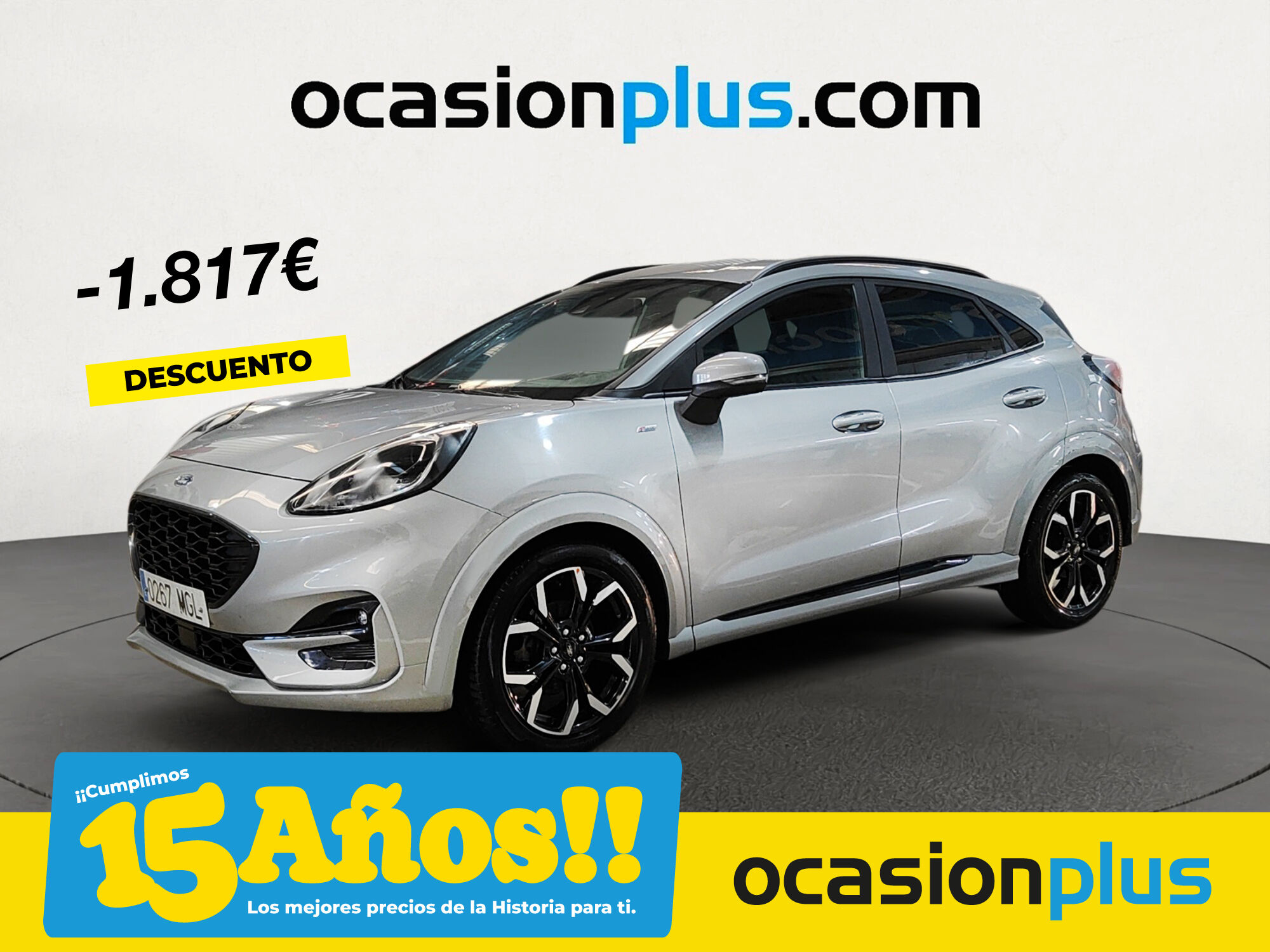 FORD Puma (1.0 EcoBoost MHEV ST-Line X Auto 92 kW (125 CV)) en Madrid