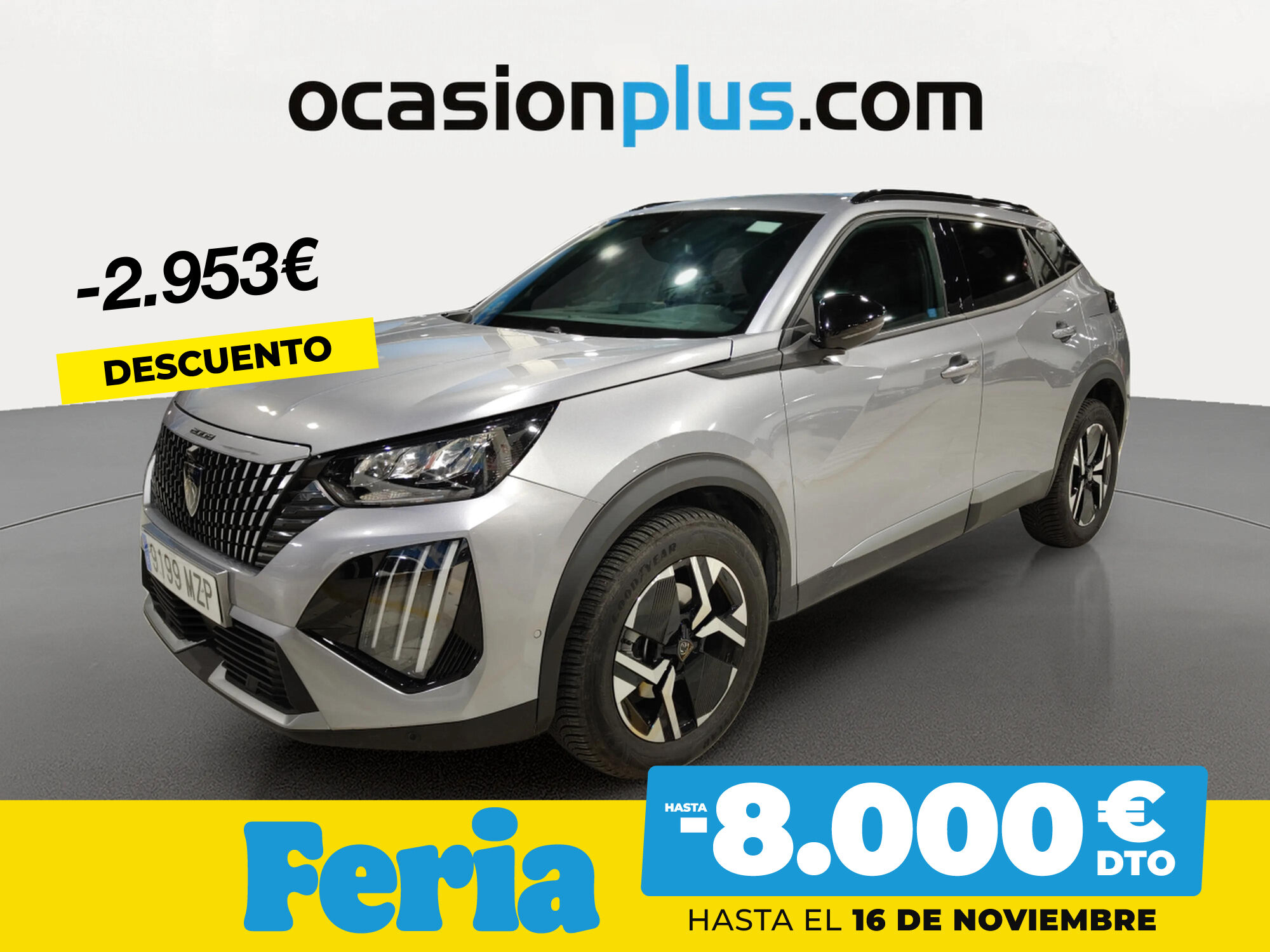 PEUGEOT 2008 (Allure Hybrid eDCS6 107 kW (145 CV)) en Madrid