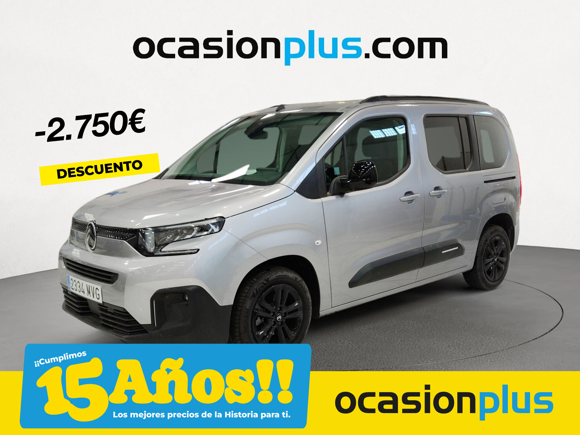 CITROEN Berlingo (BlueHDi 100 S&S Plus Talla M 75 kW (102 CV)) en Madrid