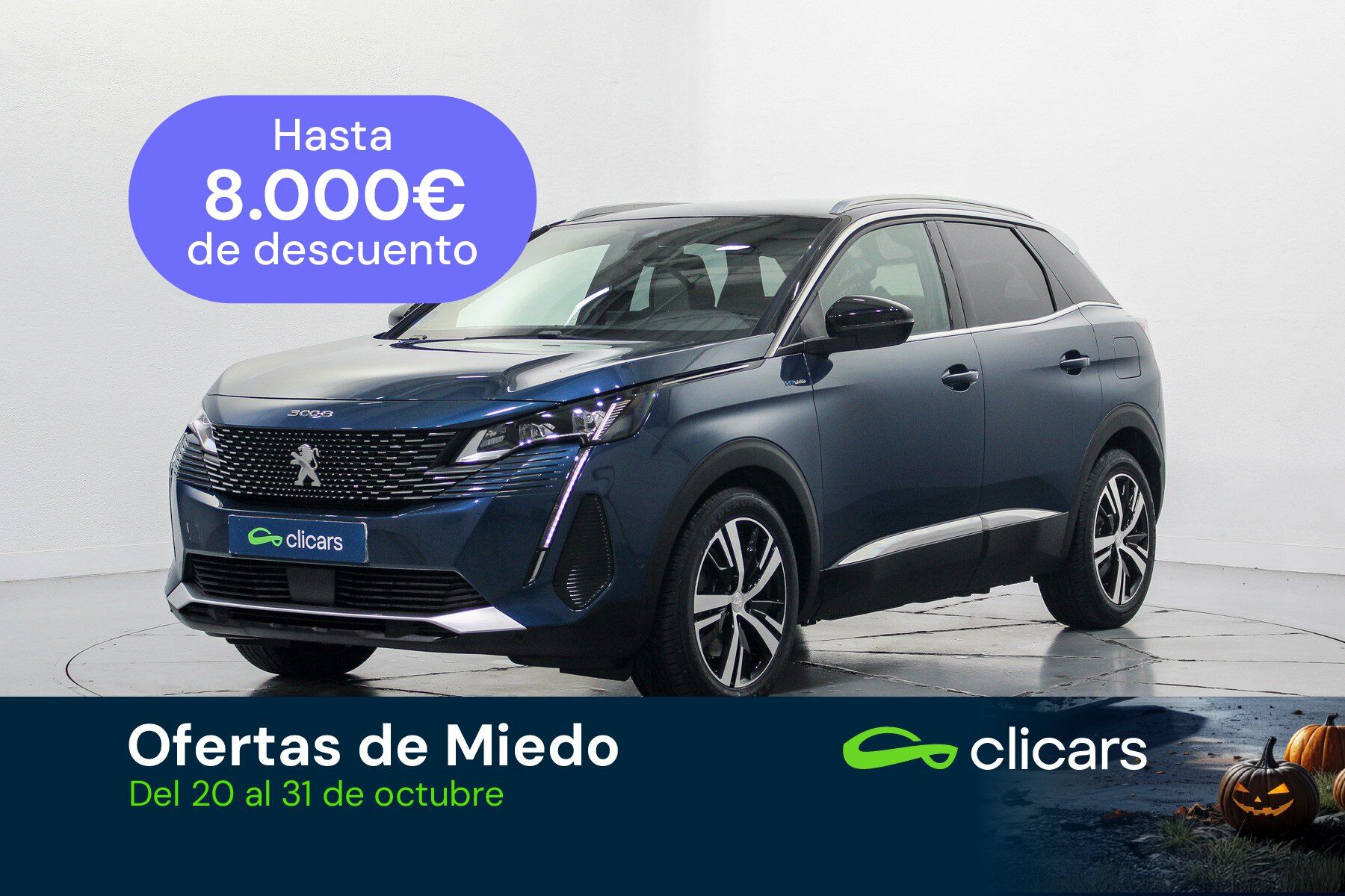PEUGEOT 3008 (3008 HYB PHEV 225 GT e-EAT8) en Madrid
