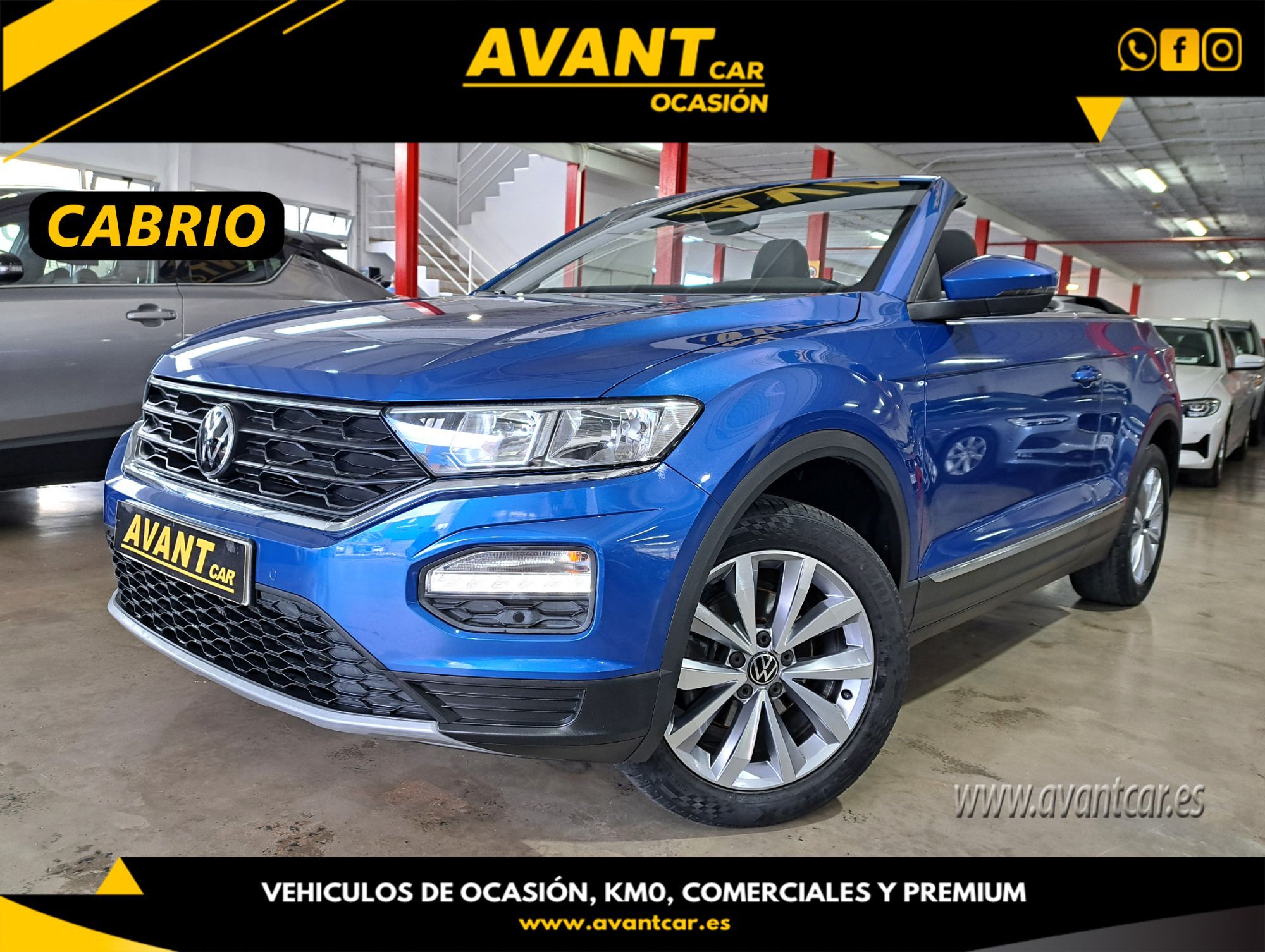 VOLKSWAGEN T-Roc (Cabrio 1.0 TSI Style 81kW) en Palmas, Las