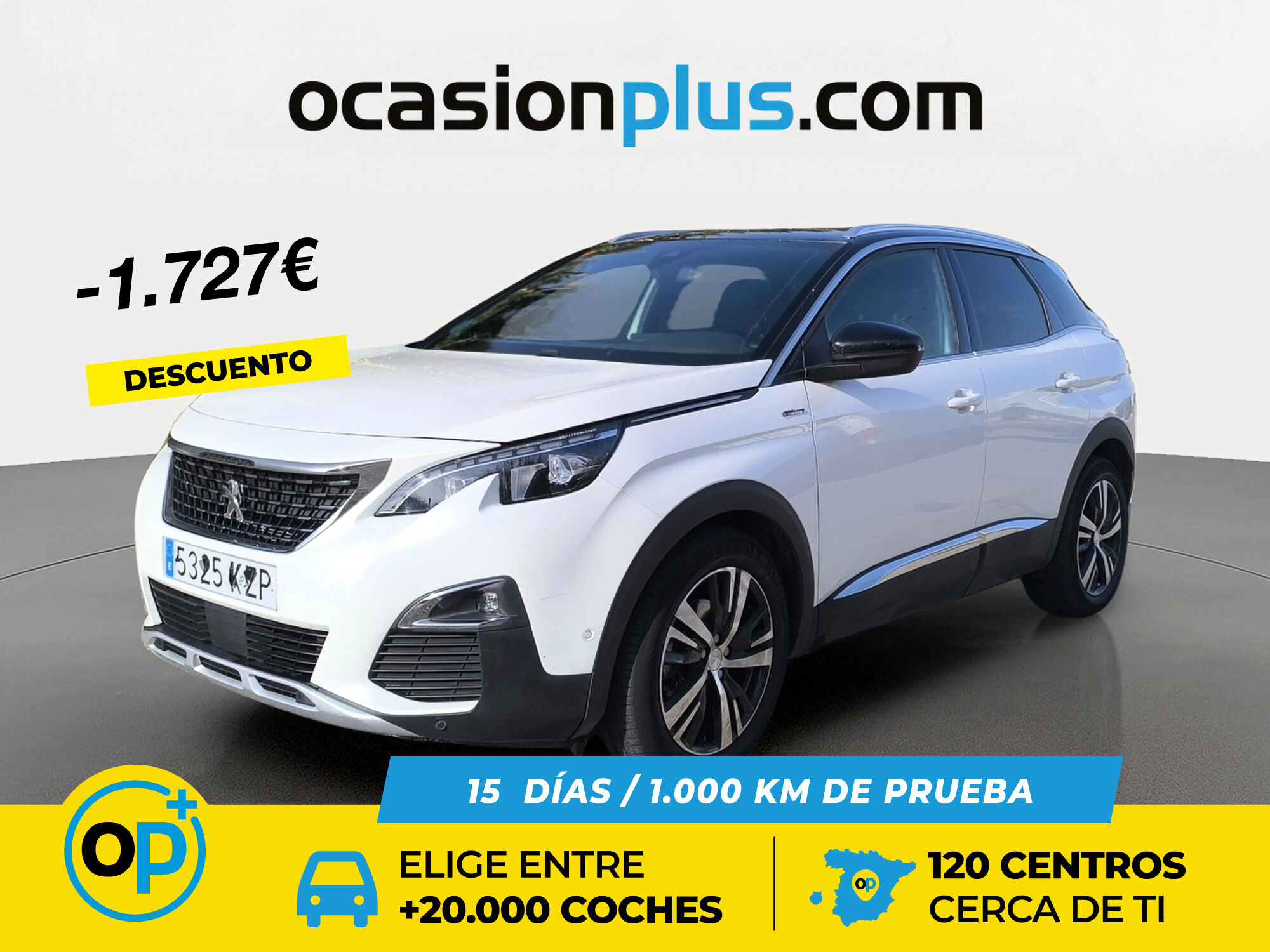 PEUGEOT 3008 (PureTech 180 GT Line EAT8 132 kW (180 CV)) en Madrid