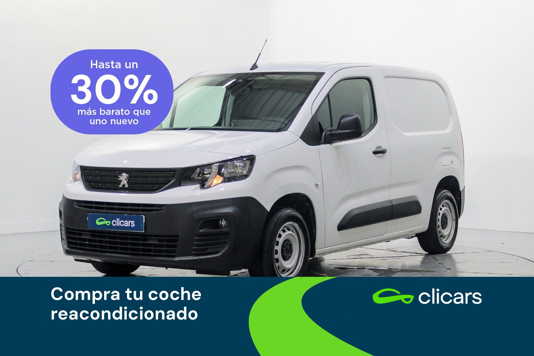 PEUGEOT Partner (Partner 1.5BlueHDI S&S Premium Standard 600kg 100) en Madr