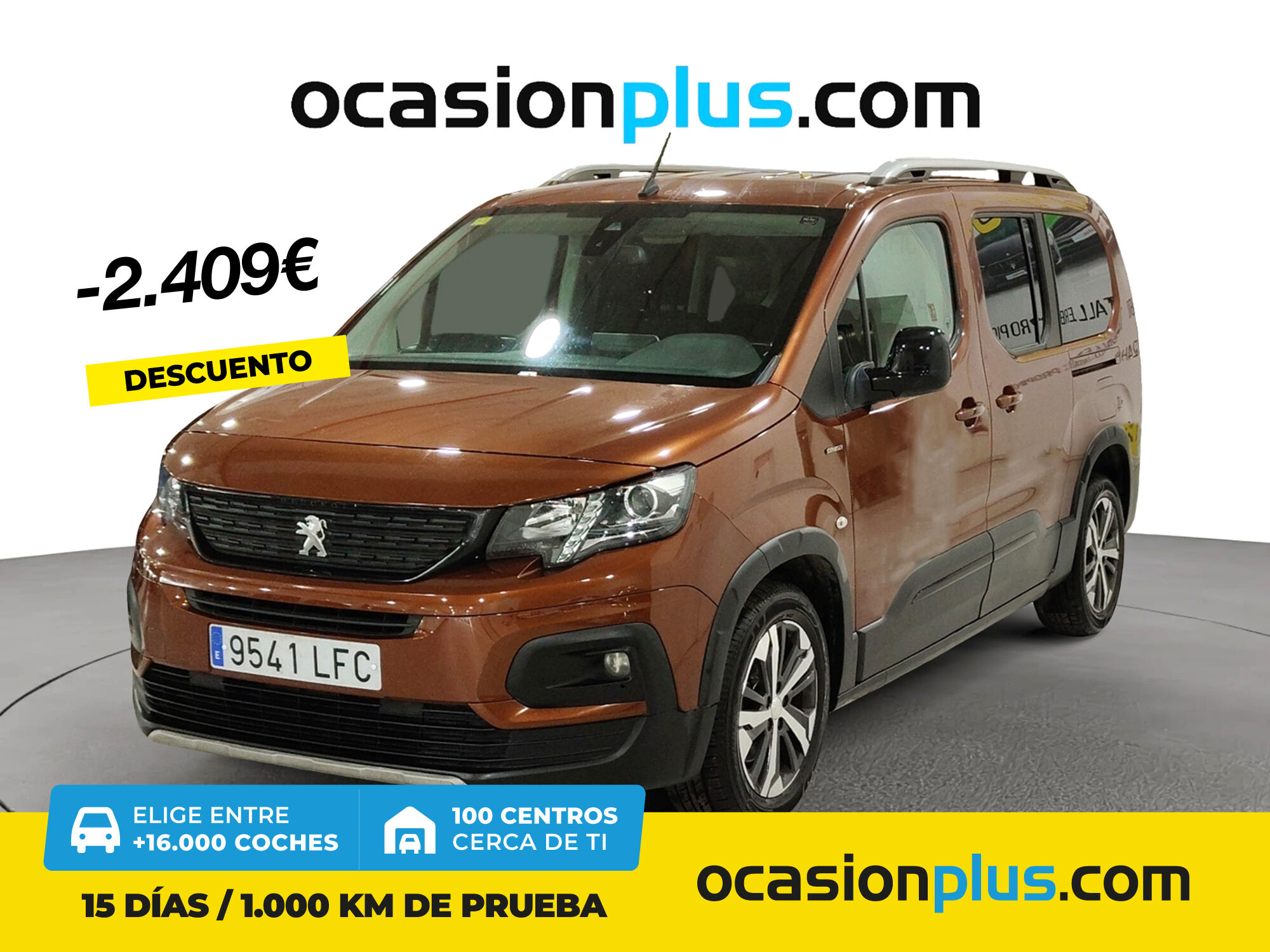 PEUGEOT Rifter (GT Line Long PureTech 96 kW (130 CV) EAT8) en Madrid