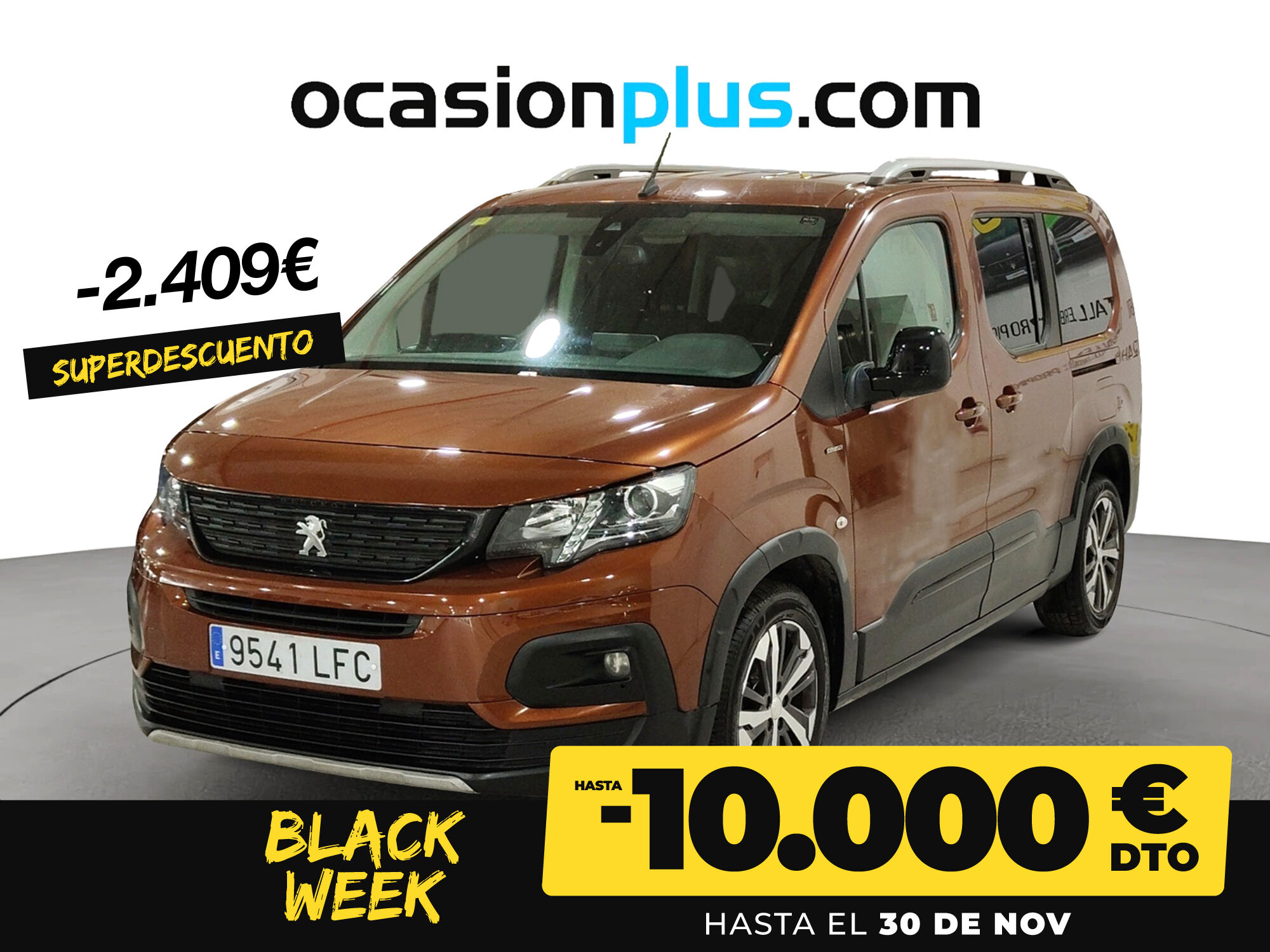 PEUGEOT Rifter (GT Line Long PureTech 96 kW (130 CV) EAT8) en Madrid