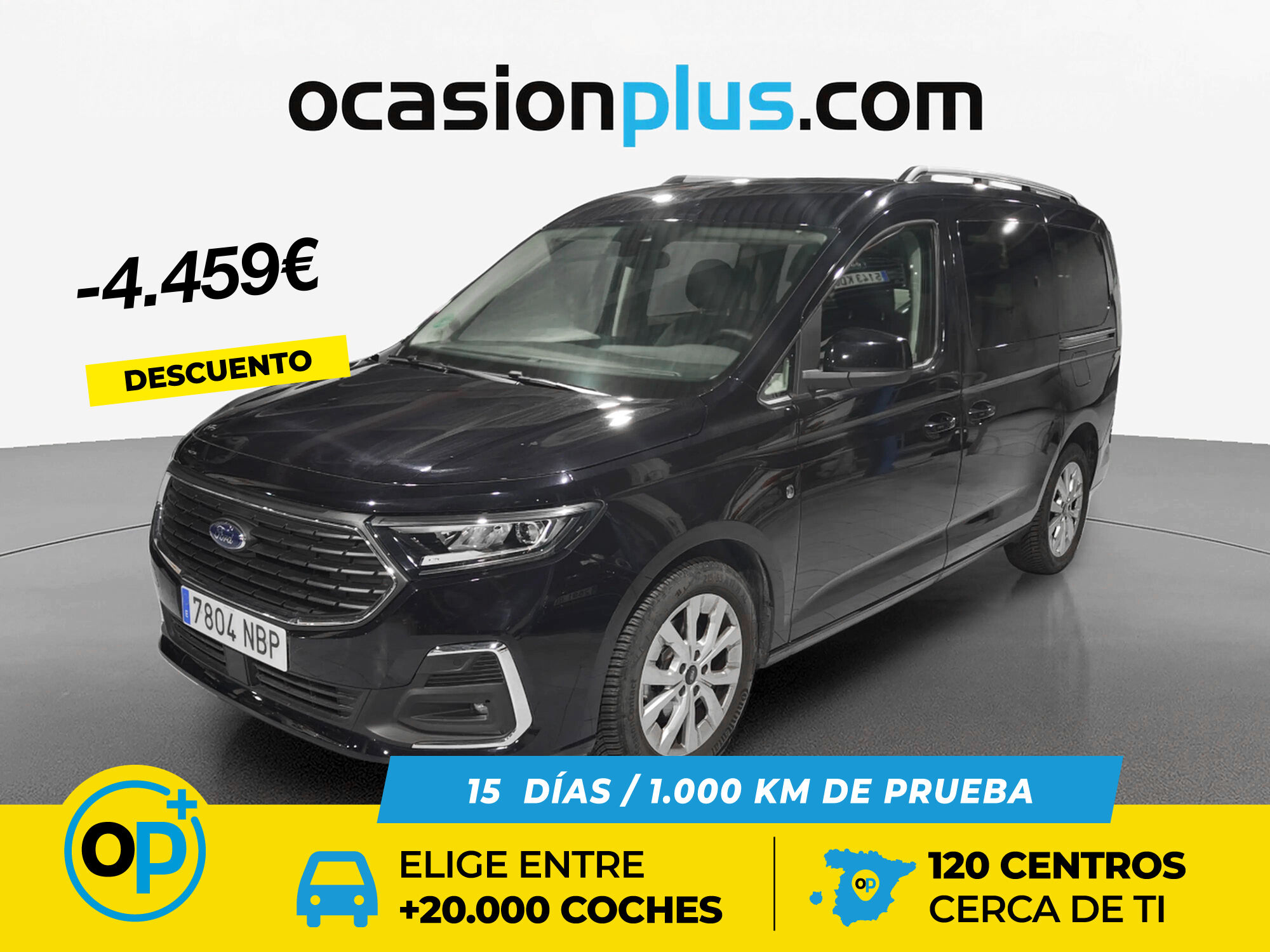 FORD Tourneo Connect (2.0 Ecoblue Titanium Auto 90 kW (122 CV)) en Madrid