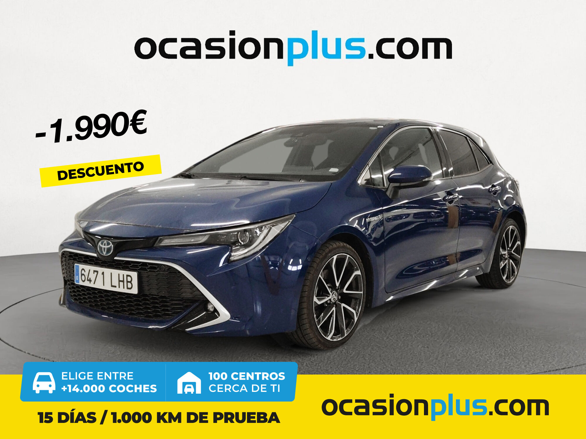 TOYOTA Corolla (2.0 180H Advance E-CVT 132 kW (180 CV)) en Madrid