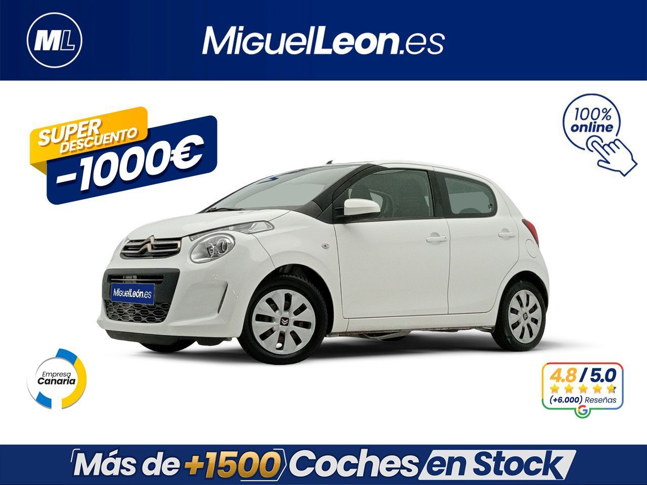 CITROEN C1 (VTi 53kW (72CV) S&S City Edition) en Palmas, Las