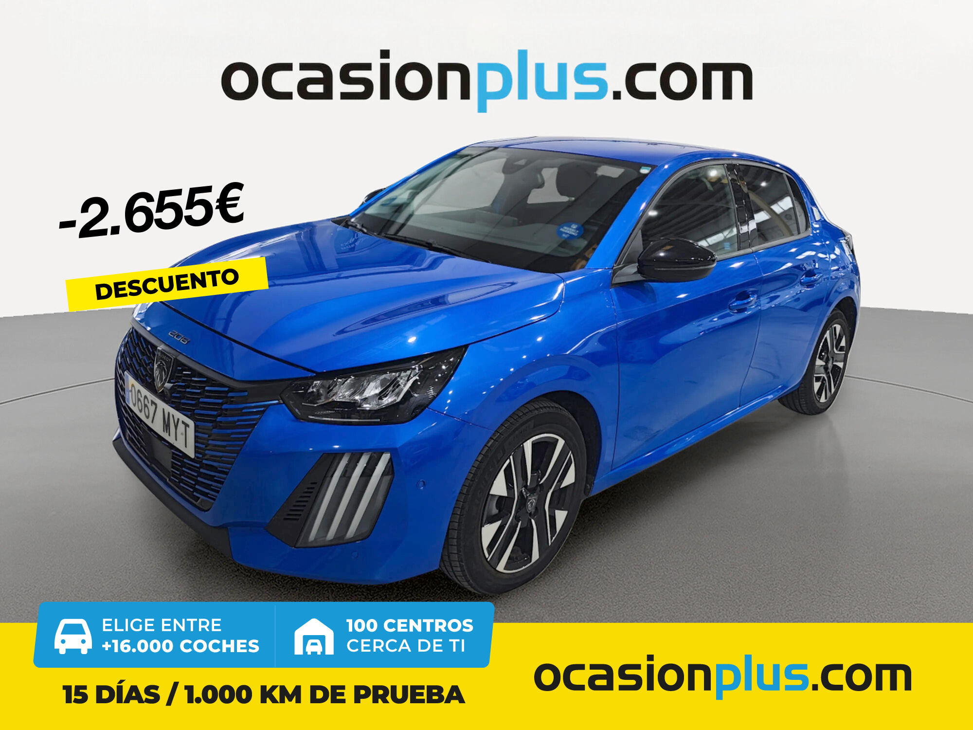 PEUGEOT 208 (Allure Hybrid eDCS6 75 kW (100 CV)) en Madrid