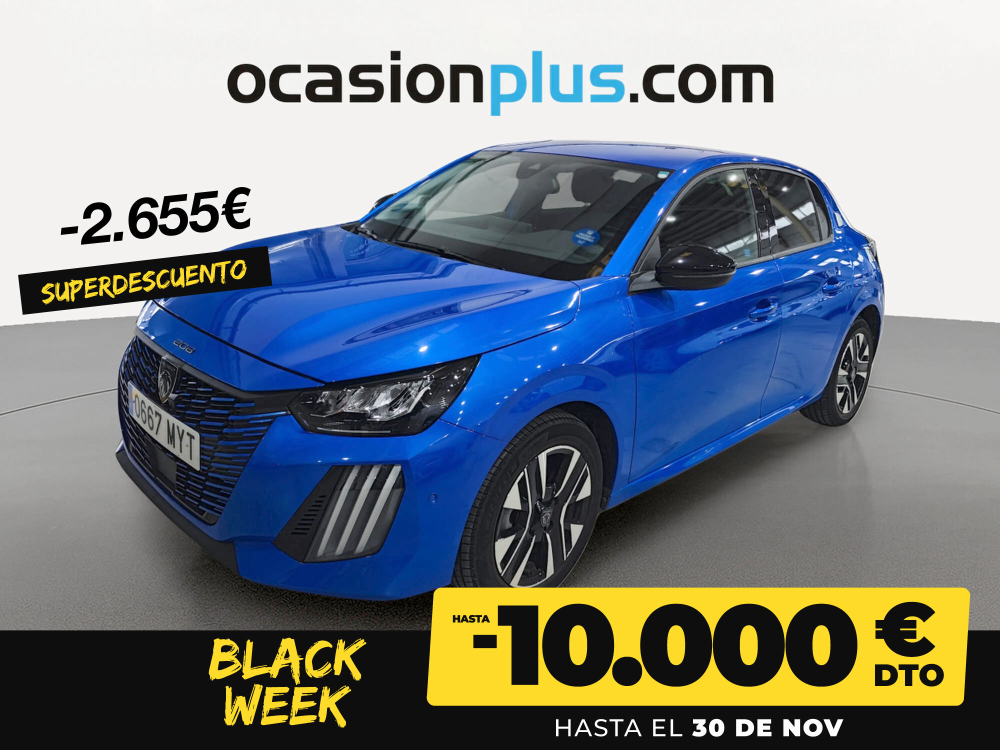 PEUGEOT 208 (Allure Hybrid eDCS6 75 kW (100 CV)) en Madrid