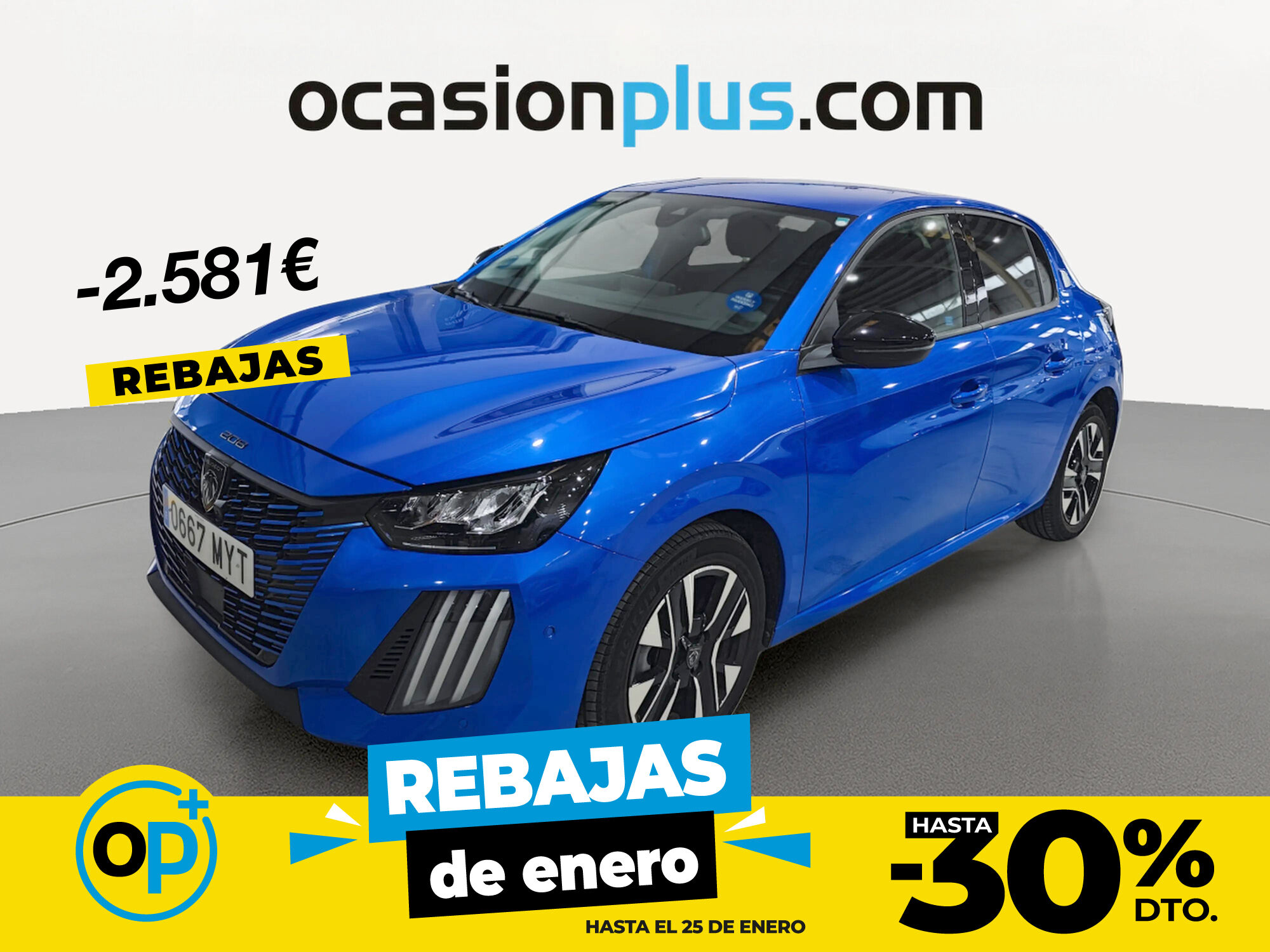 PEUGEOT 208 (Allure Hybrid eDCS6 75 kW (100 CV)) en Madrid