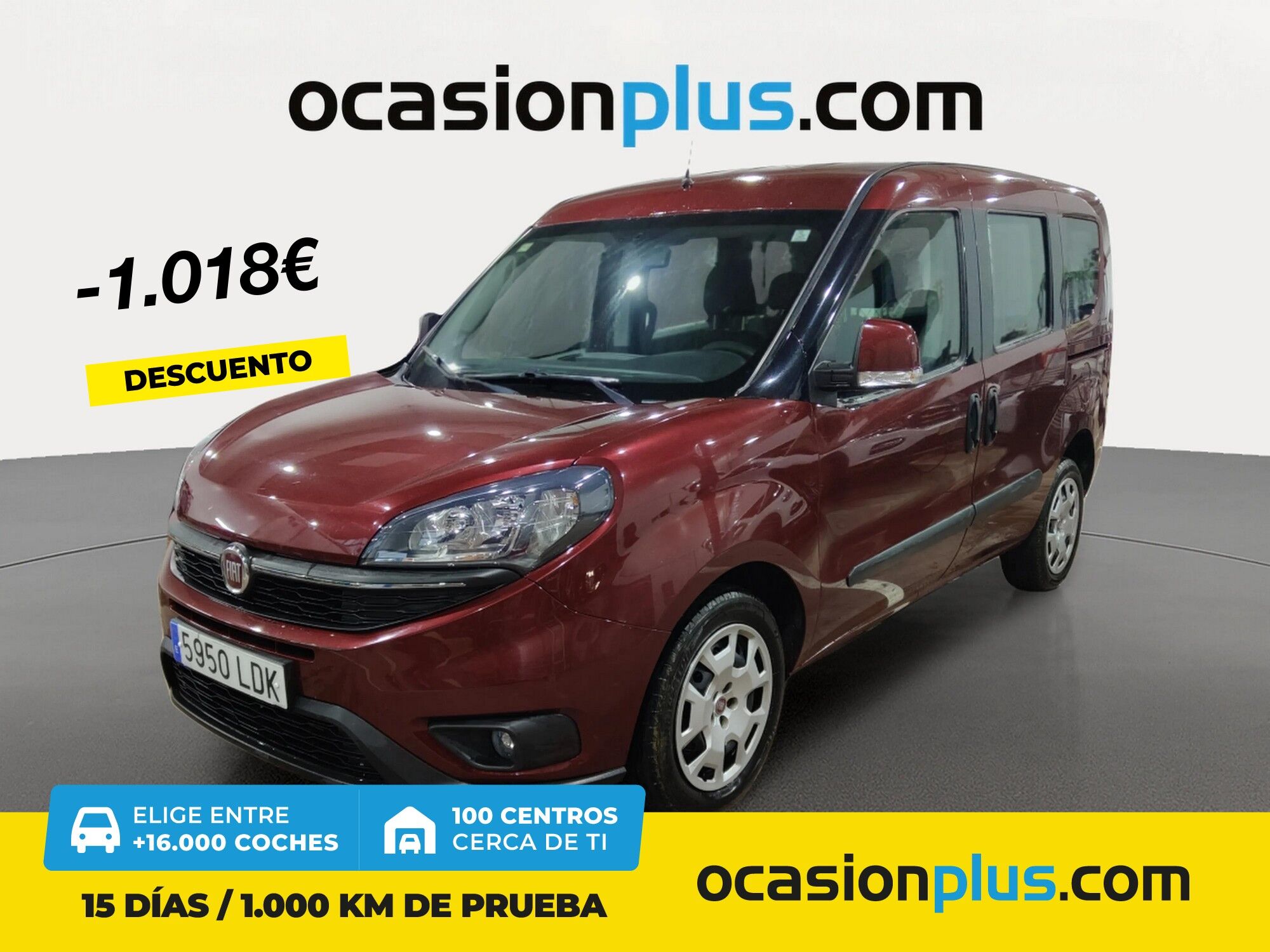 FIAT Dobló (Panorama 1.6 Multijet Easy 70 kW (95 CV)) en Madrid