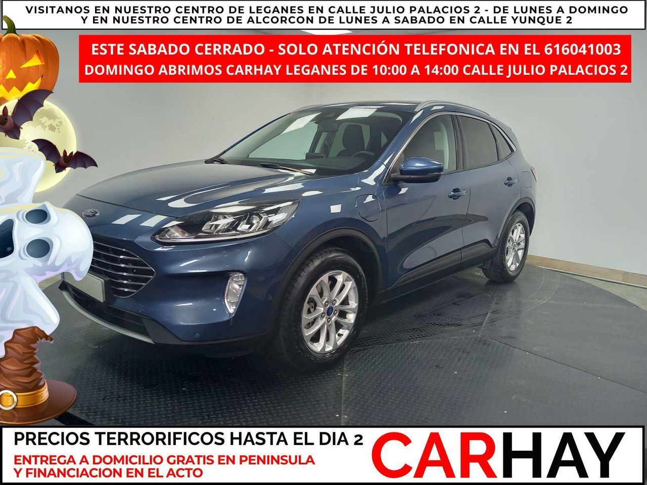 FORD Kuga (2.5I PHEV 165KW TITANIUM AUTO Winter) en Madrid