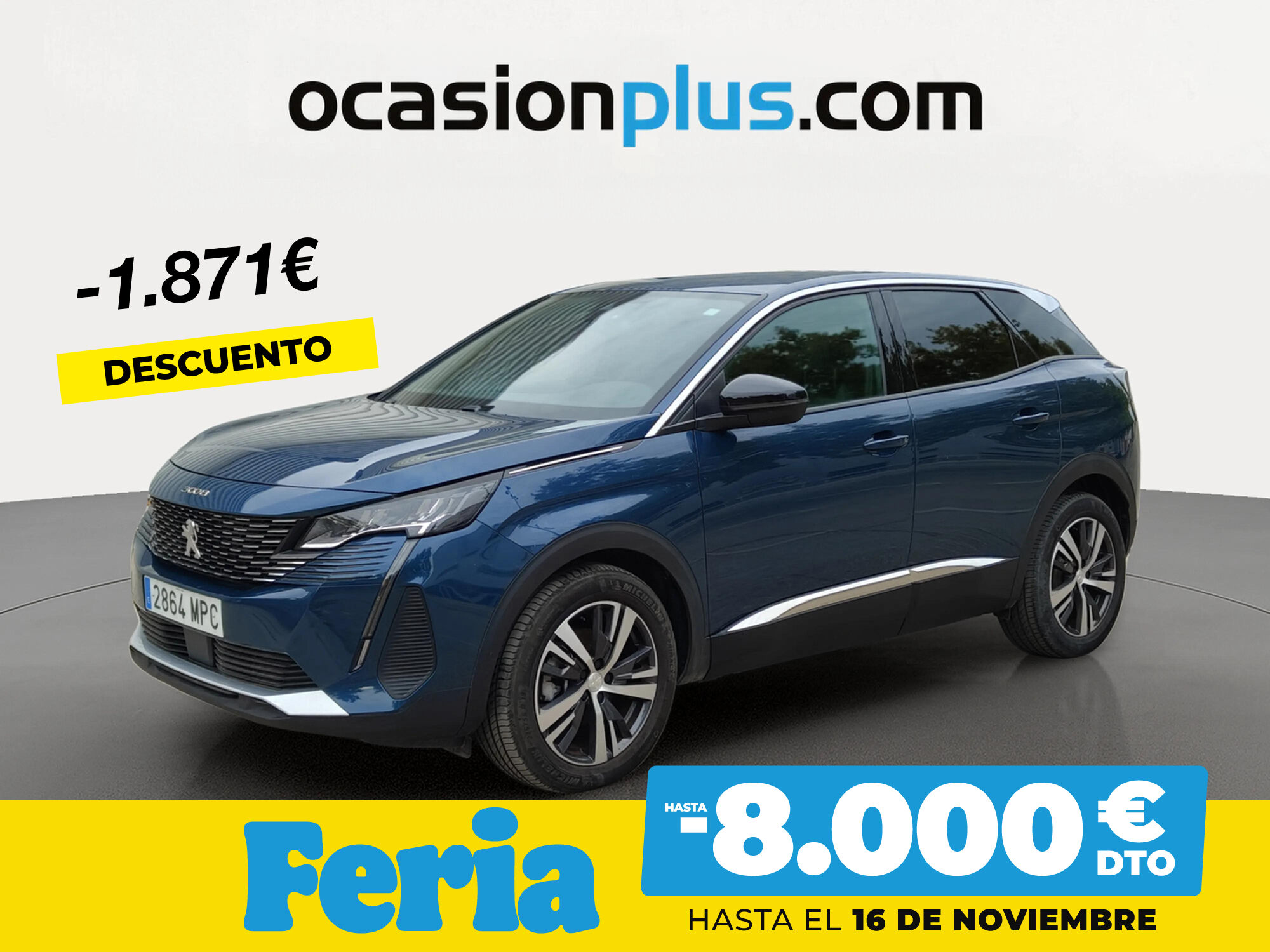 PEUGEOT 3008 (PureTech 130 S&S Allure Pack 96 kW (130 CV)) en Madrid