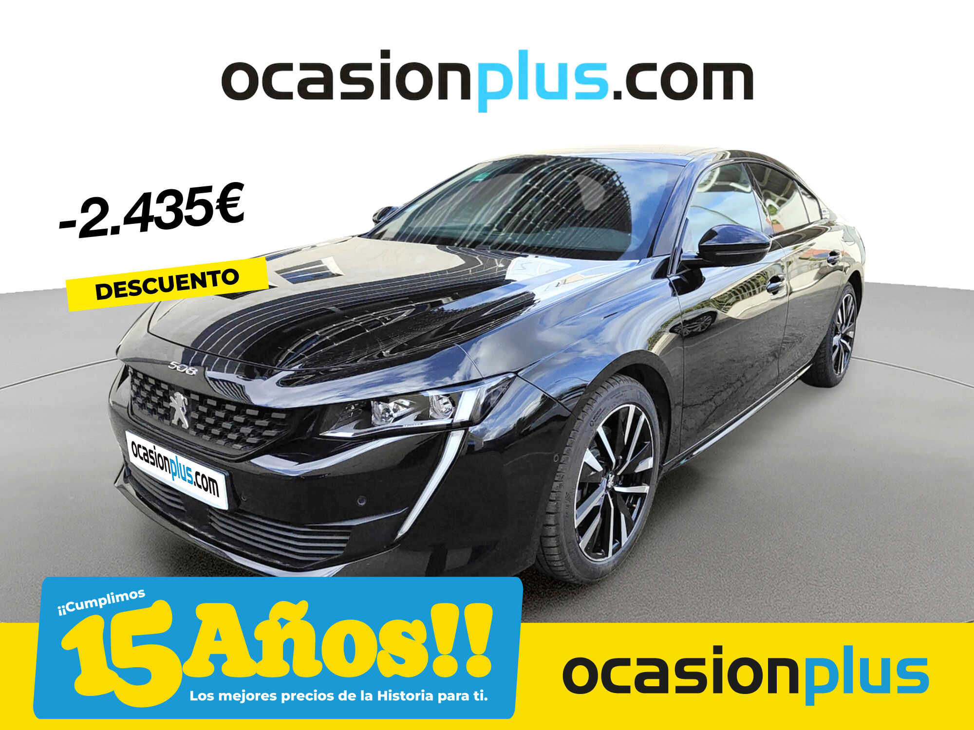 PEUGEOT 508 (Hybrid 225 GT e-EAT8 165 kW (225 CV)) en Madrid