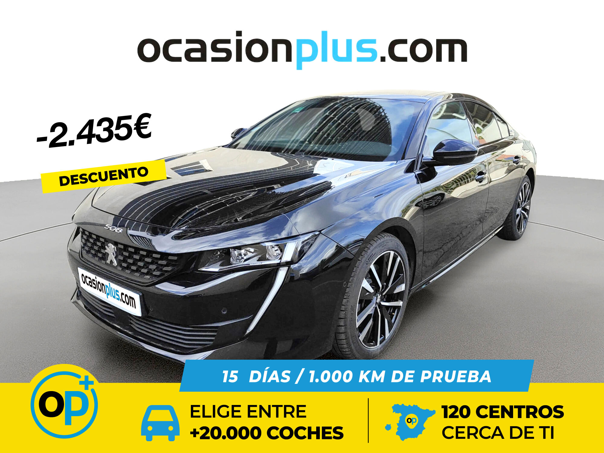 PEUGEOT 508 (Hybrid 225 GT e-EAT8 165 kW (225 CV)) en Madrid