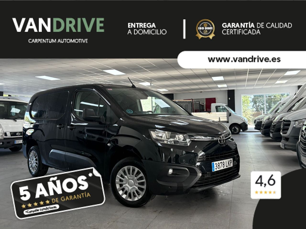 TOYOTA Proace City (Active Pack 1.5D 130 CV) en Lugo