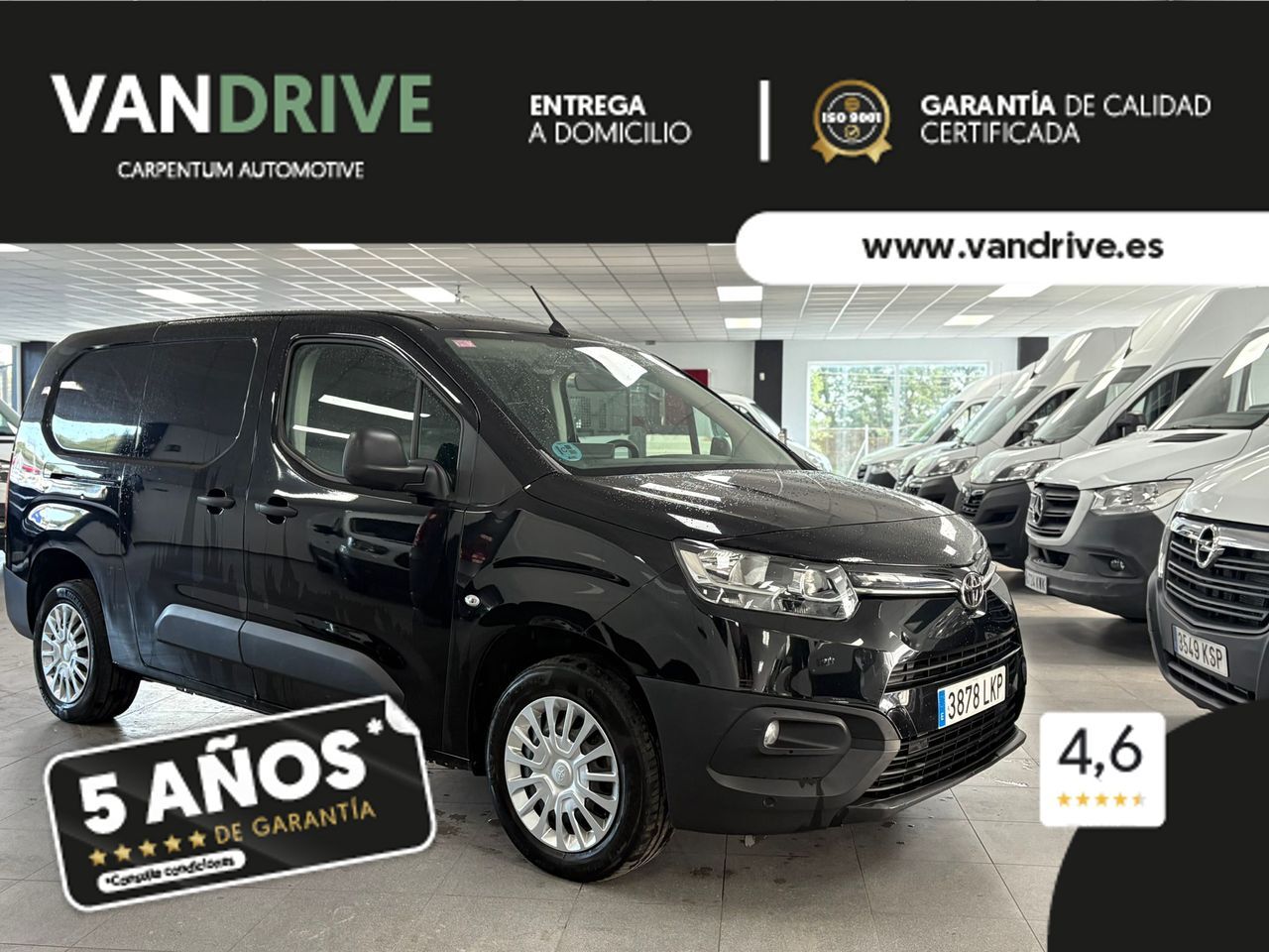 TOYOTA Proace City (Active Pack 1.5D 130 CV) en Lugo