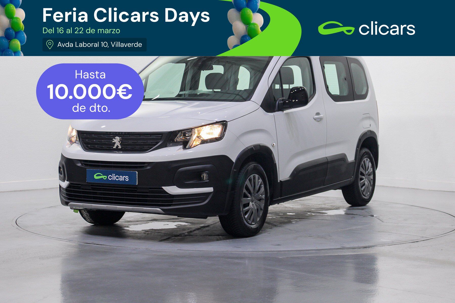 Foto del PEUGEOT Rifter 1.5BlueHDi S&S Standard Active Pack 100