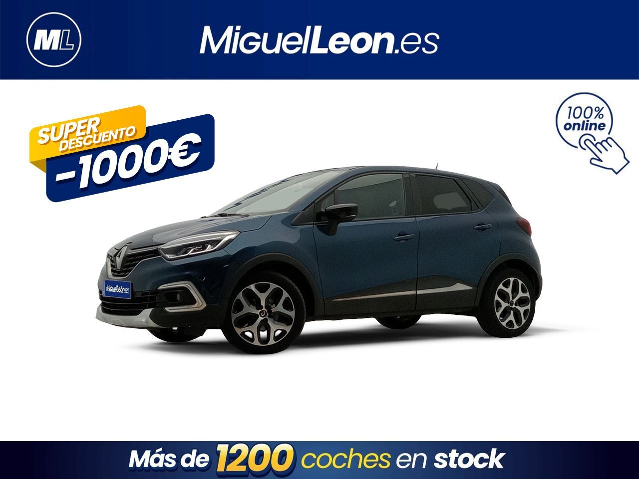 RENAULT Captur (Zen TCe 66kW (90CV)) en Palmas, Las