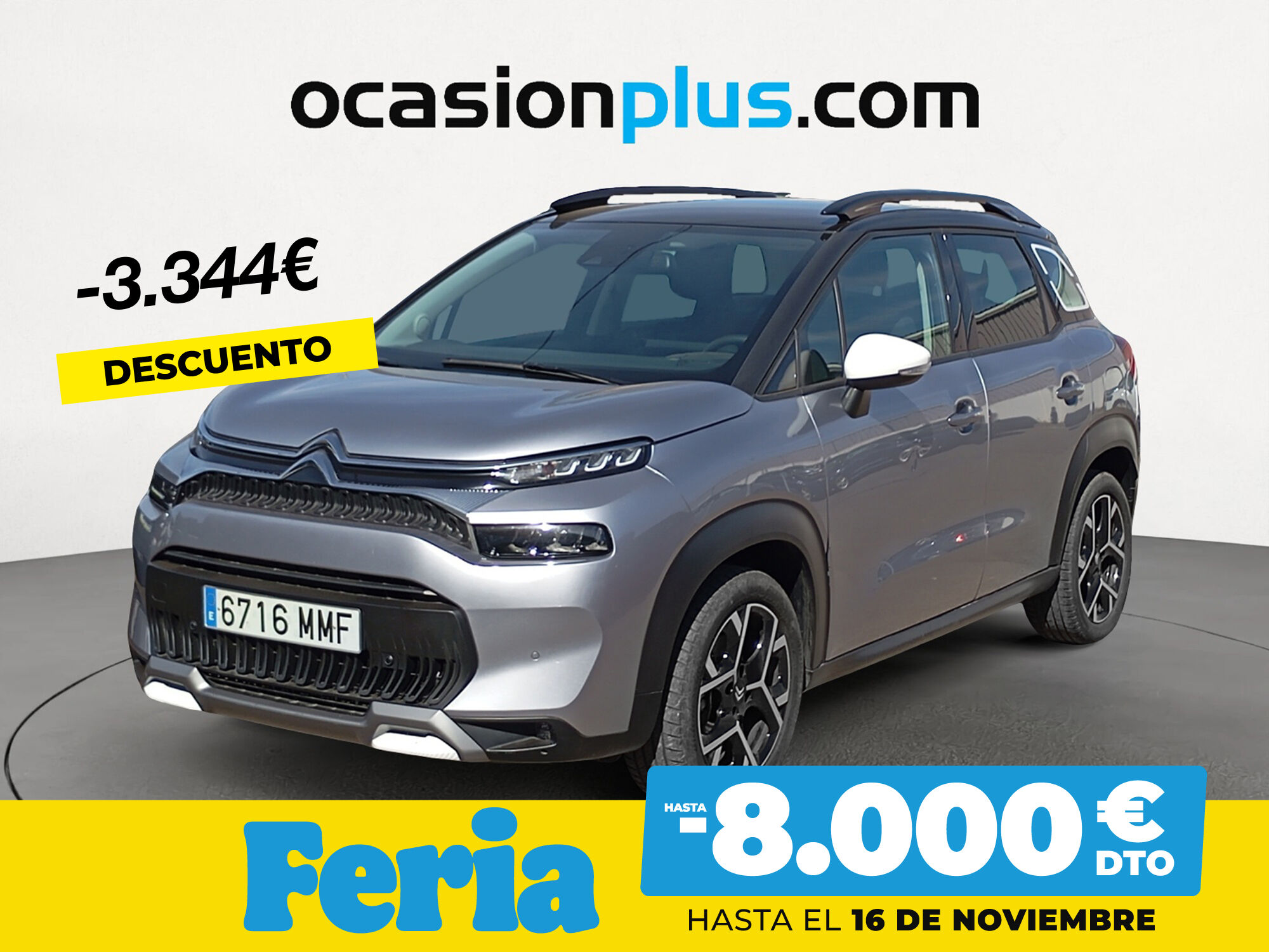 CITROEN C3 Aircross (PureTech 130 Shine Pack EAT6 96 kW (131 CV)) en Madrid