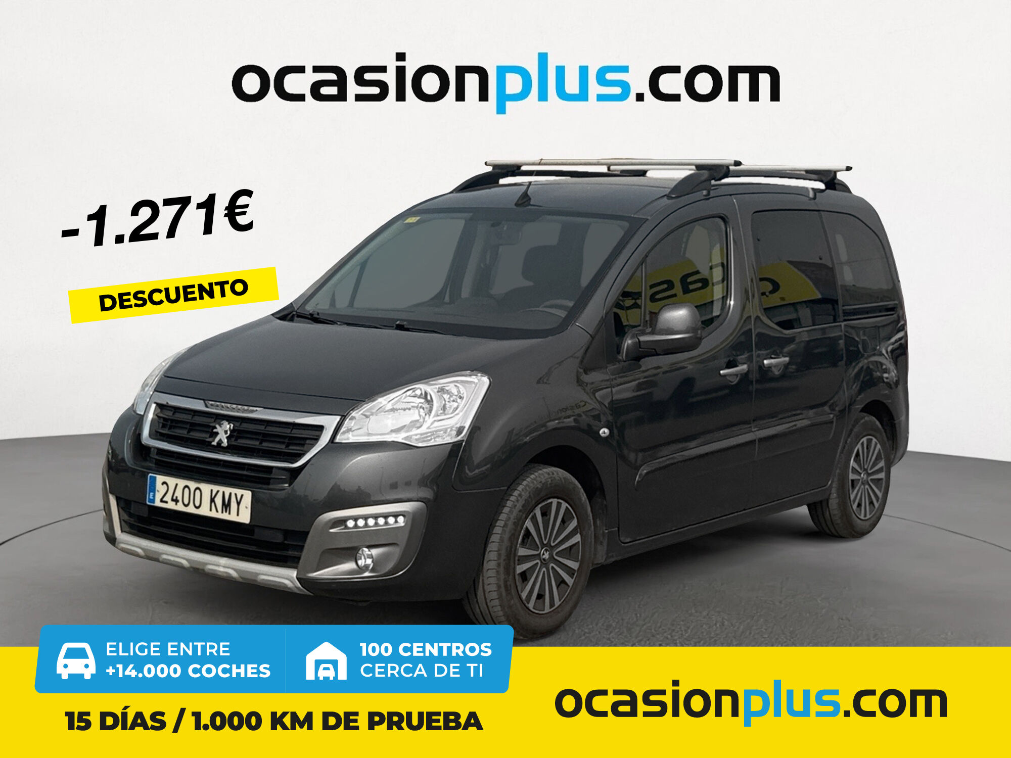 PEUGEOT Partner (1.6 BlueHDi Style 73 kW (100 CV)) en Madrid