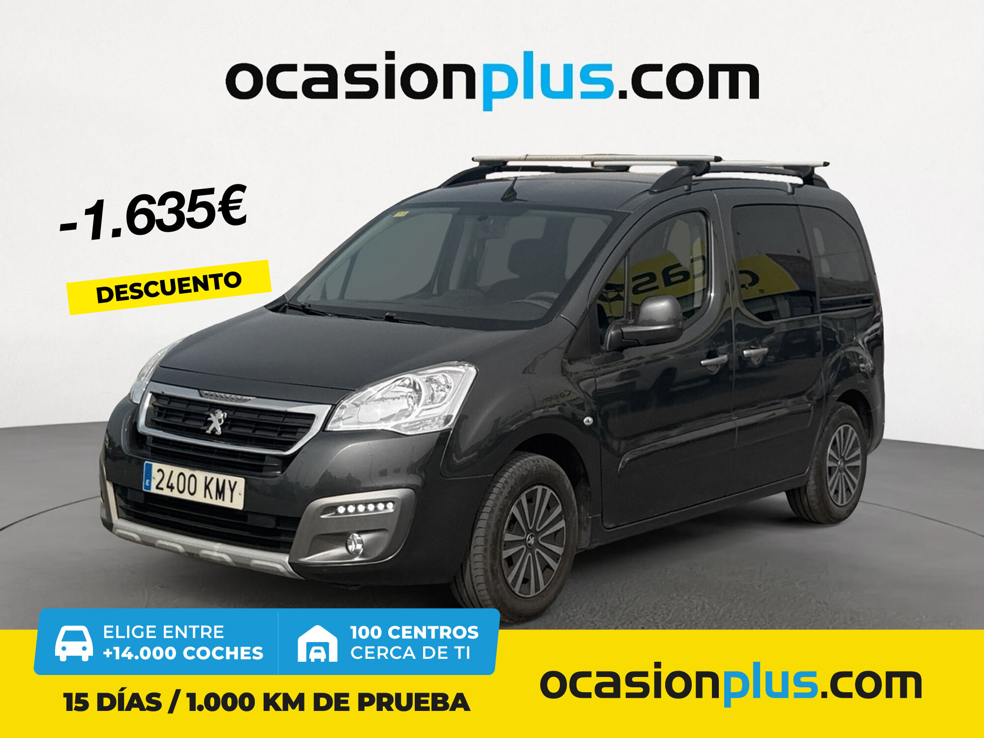PEUGEOT Partner (1.6 BlueHDi Style 73 kW (100 CV)) en Madrid